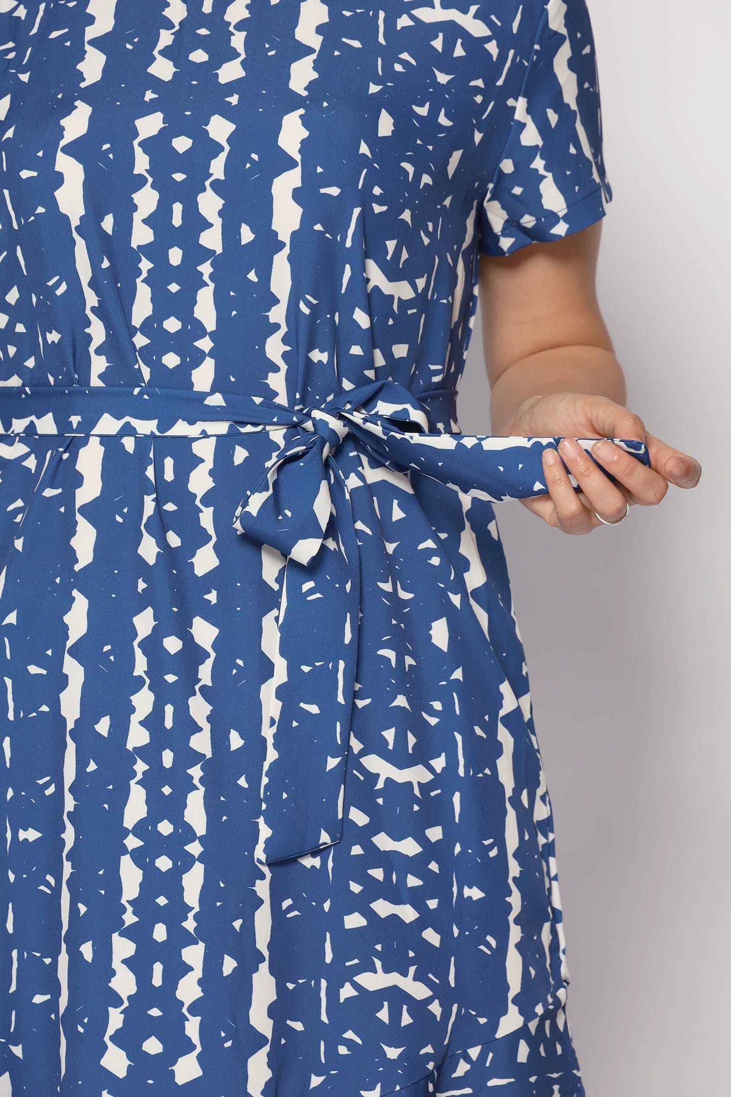 Gisele Dress in Blue Madrid