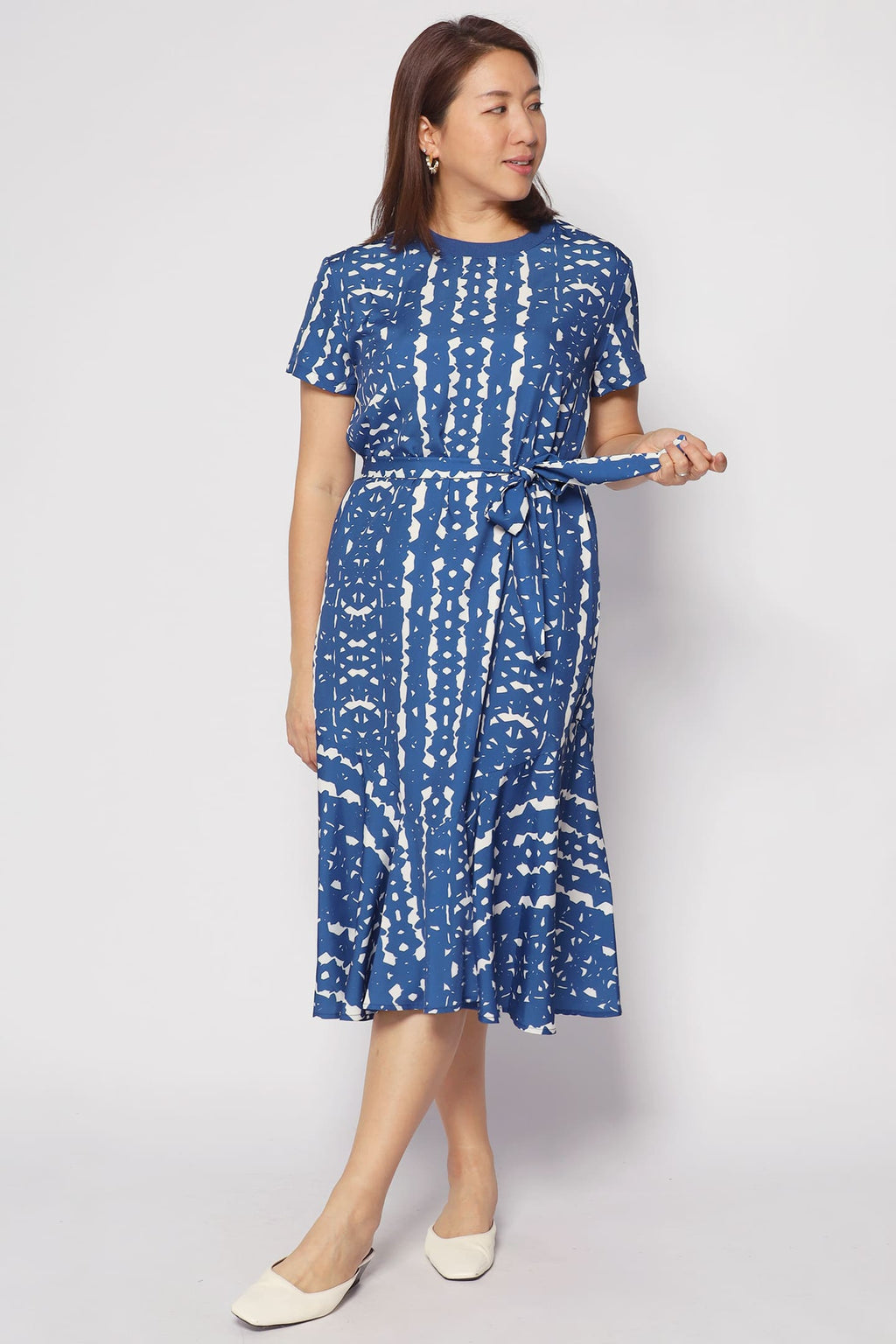 Gisele Dress in Blue Madrid
