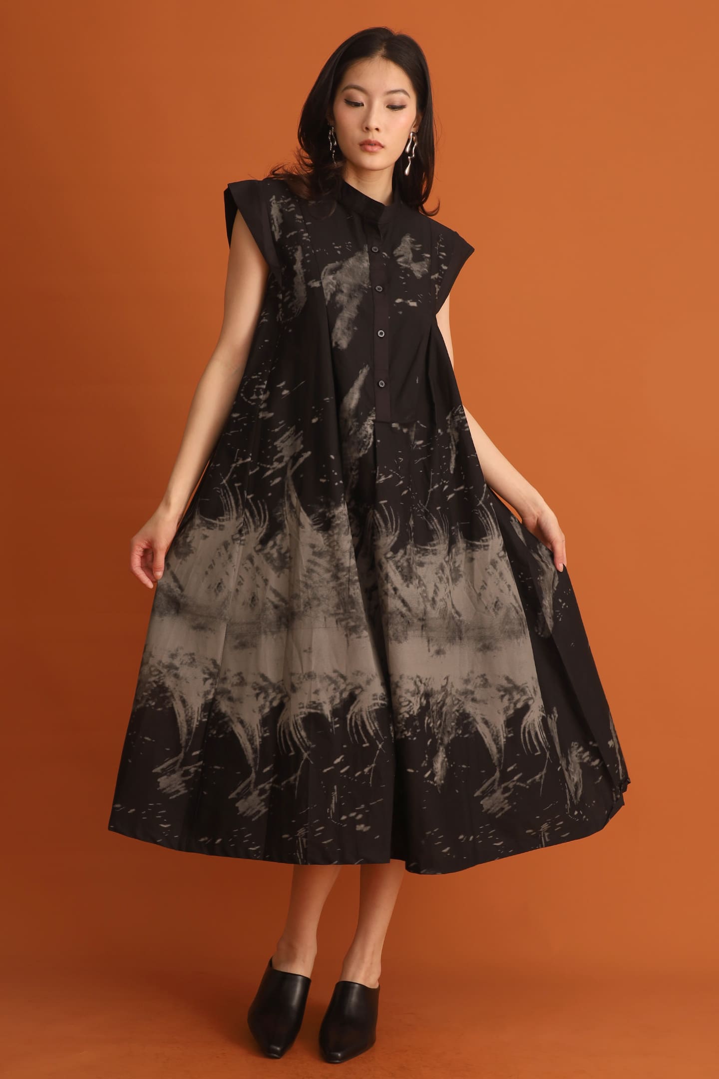 CHOSEN - Hye Kyo Abstract Dress