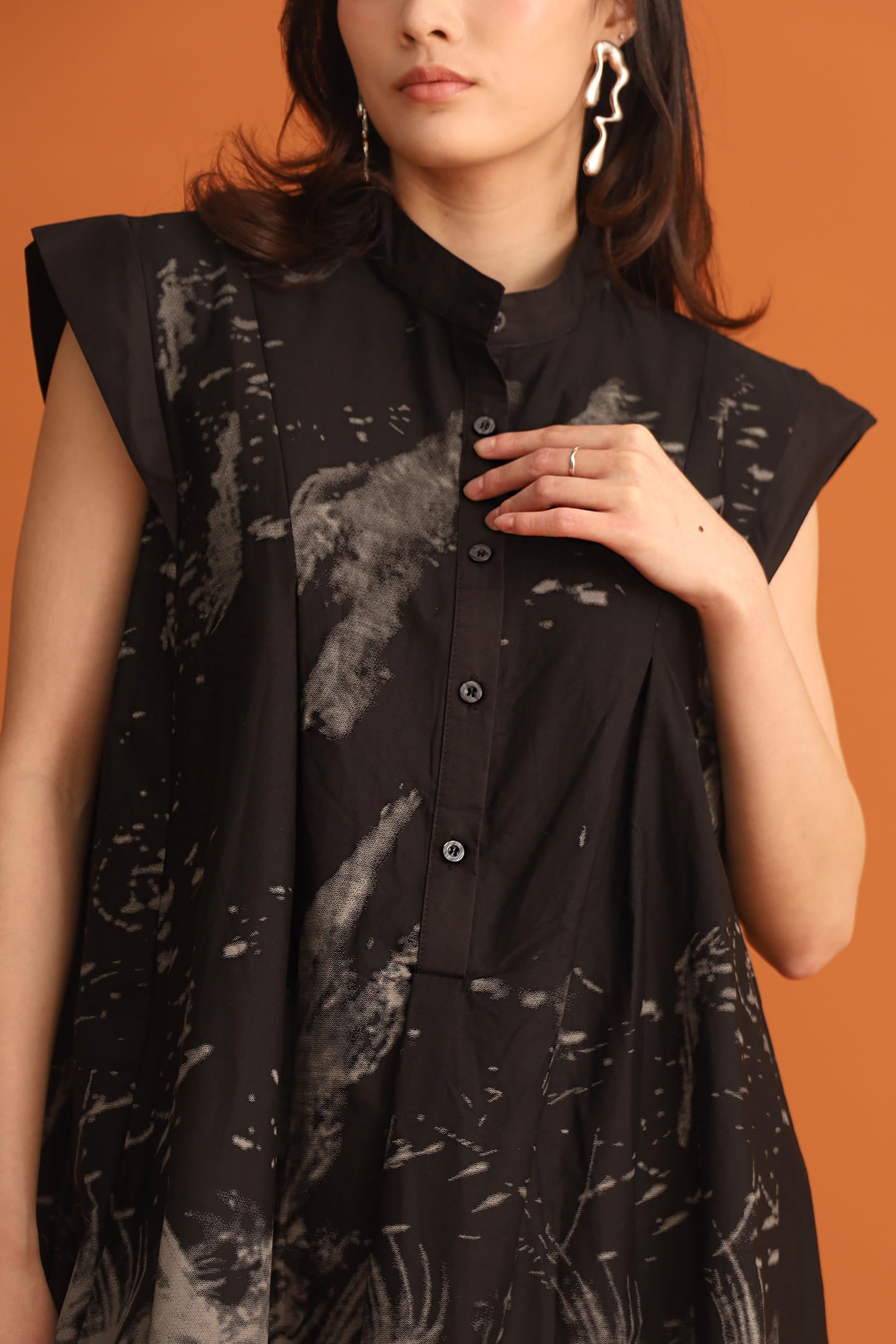 CHOSEN - Hye Kyo Abstract Dress