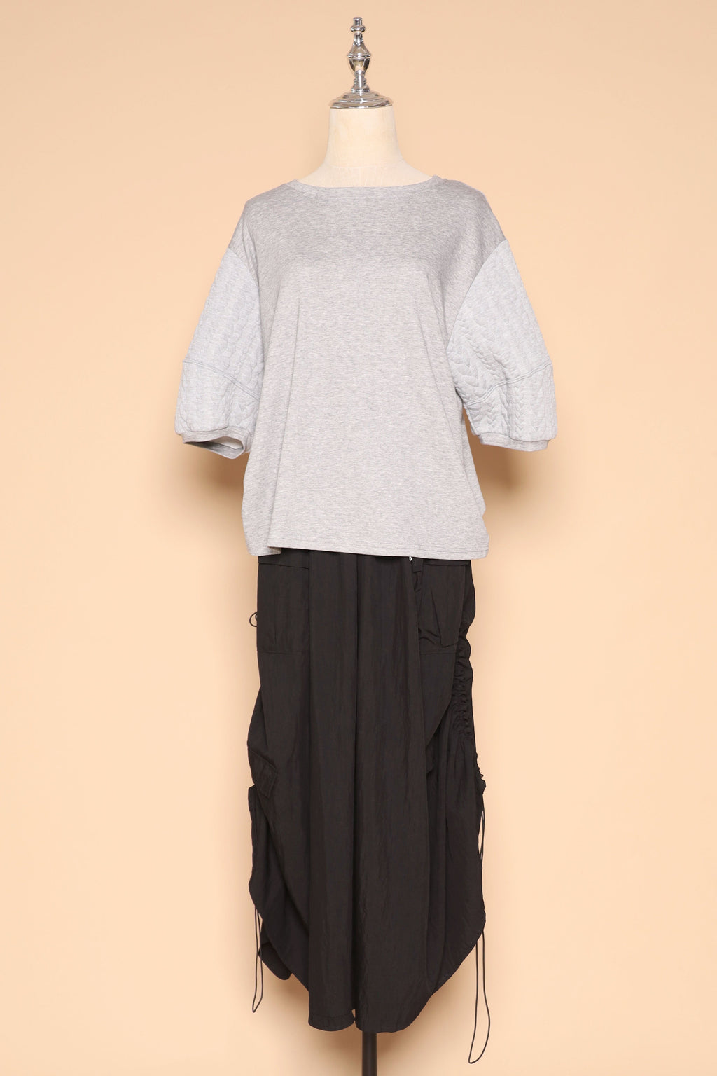 PO - Hyuna Cargo Skirt in Black