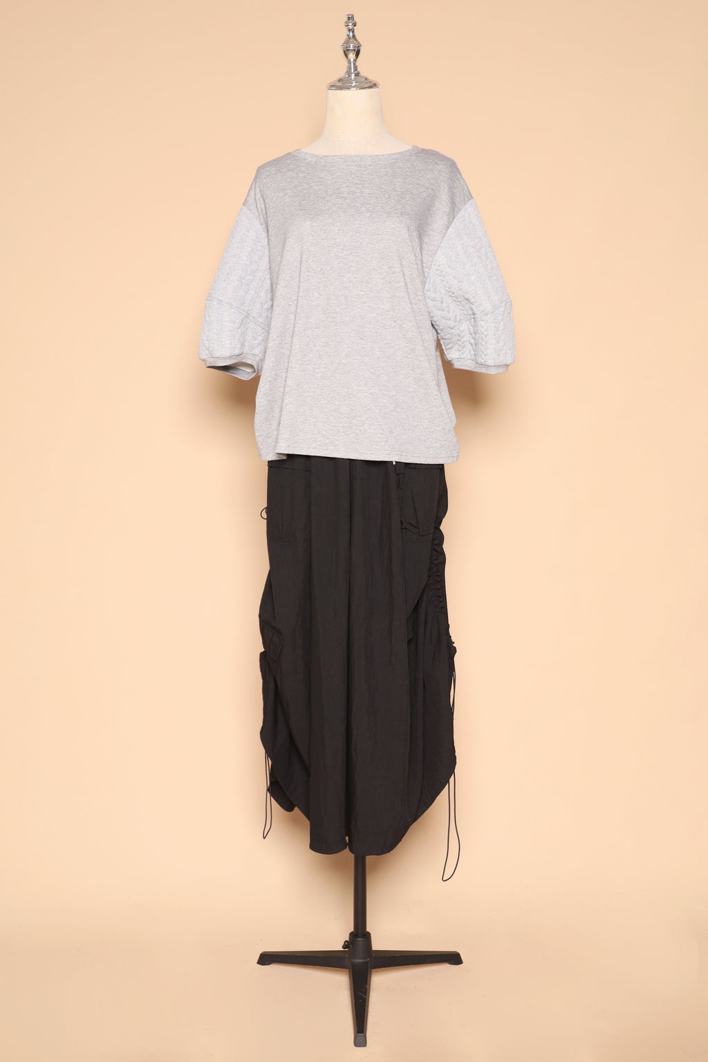 PO - Hyuna Cargo Skirt in Black