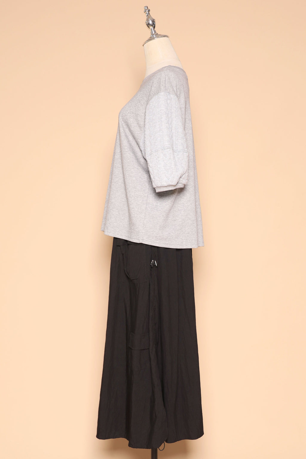 PO - Hyuna Cargo Skirt in Black