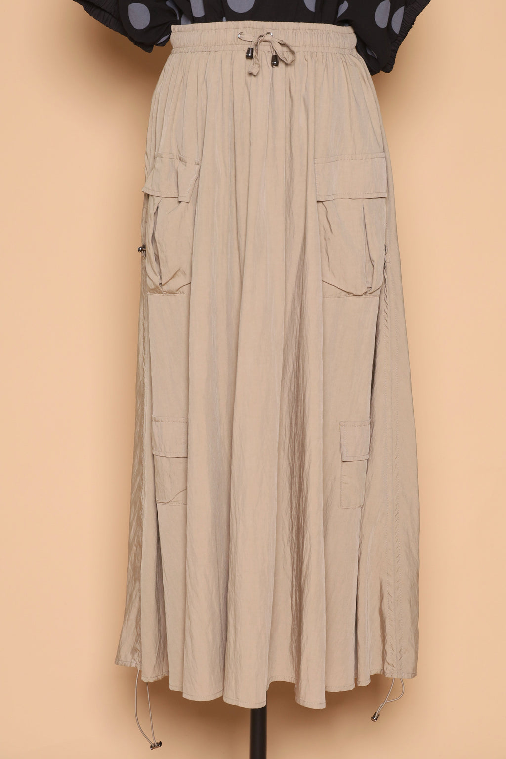 PO - Hyuna Cargo Skirt in Khaki