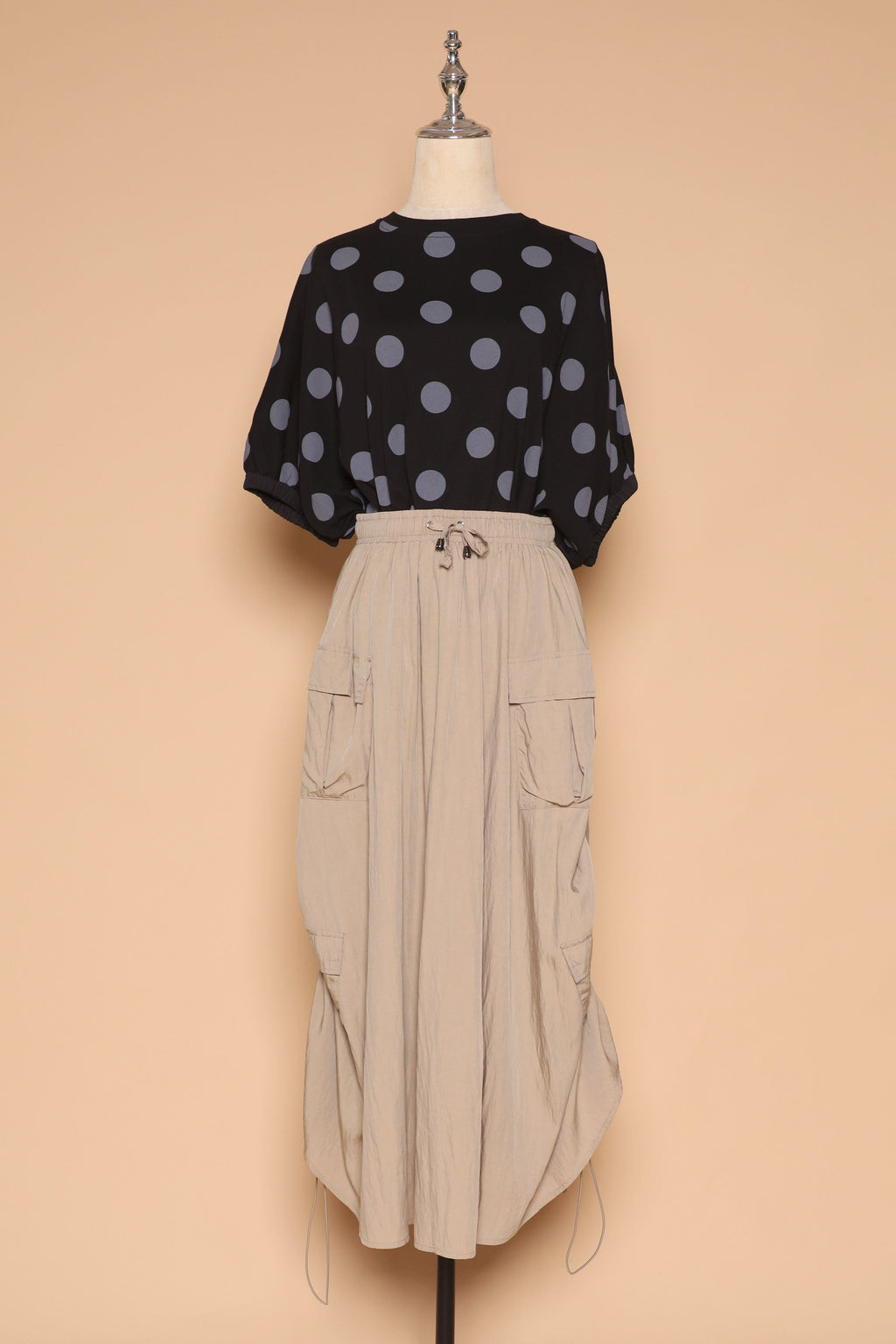 PO - Hyuna Cargo Skirt in Khaki