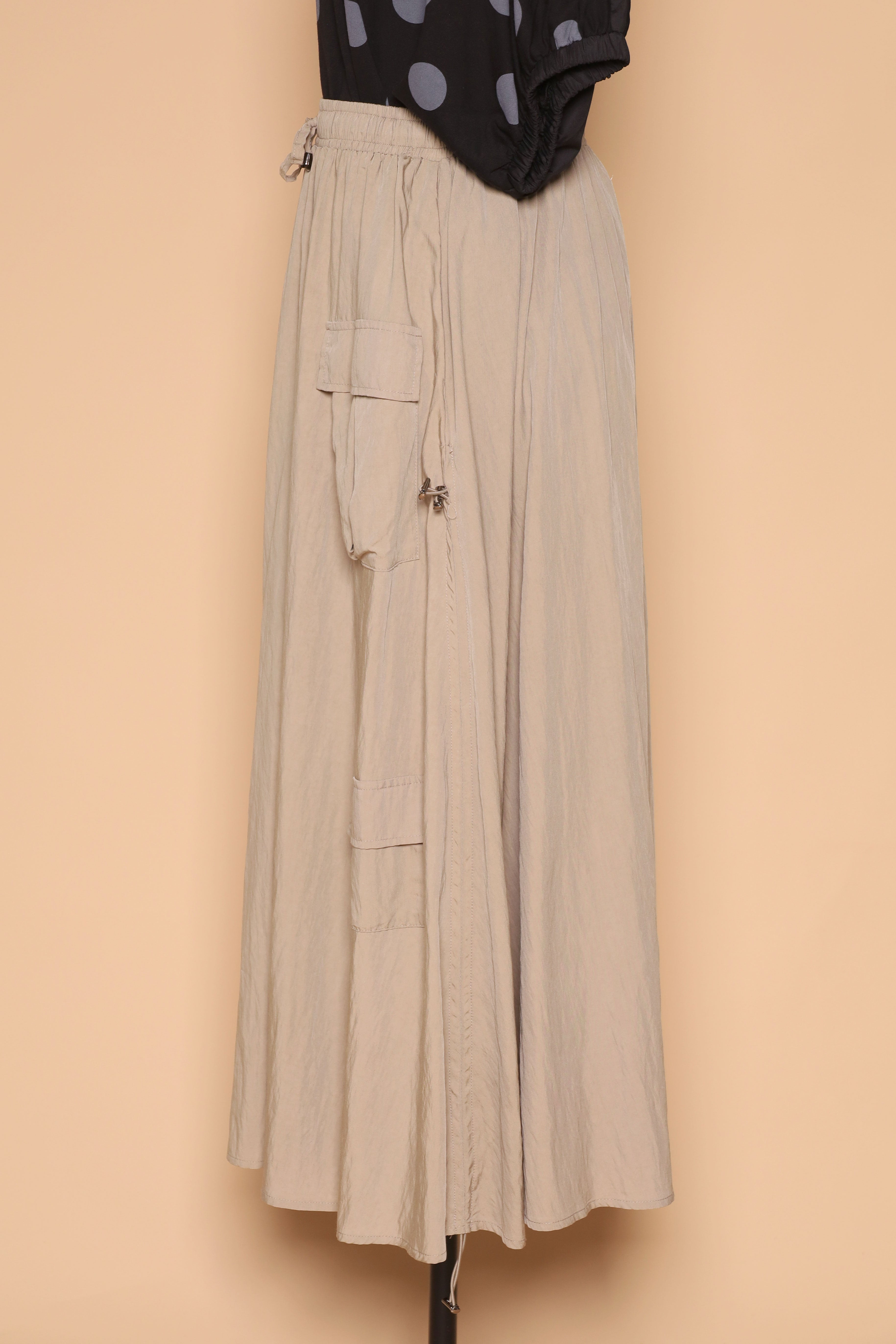 PO - Hyuna Cargo Skirt in Khaki