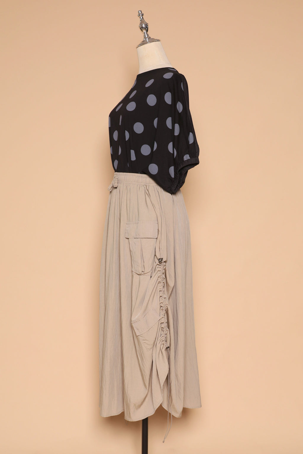 PO - Hyuna Cargo Skirt in Khaki