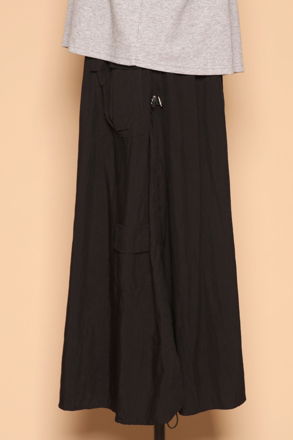 PO - Hyuna Cargo Skirt in Black