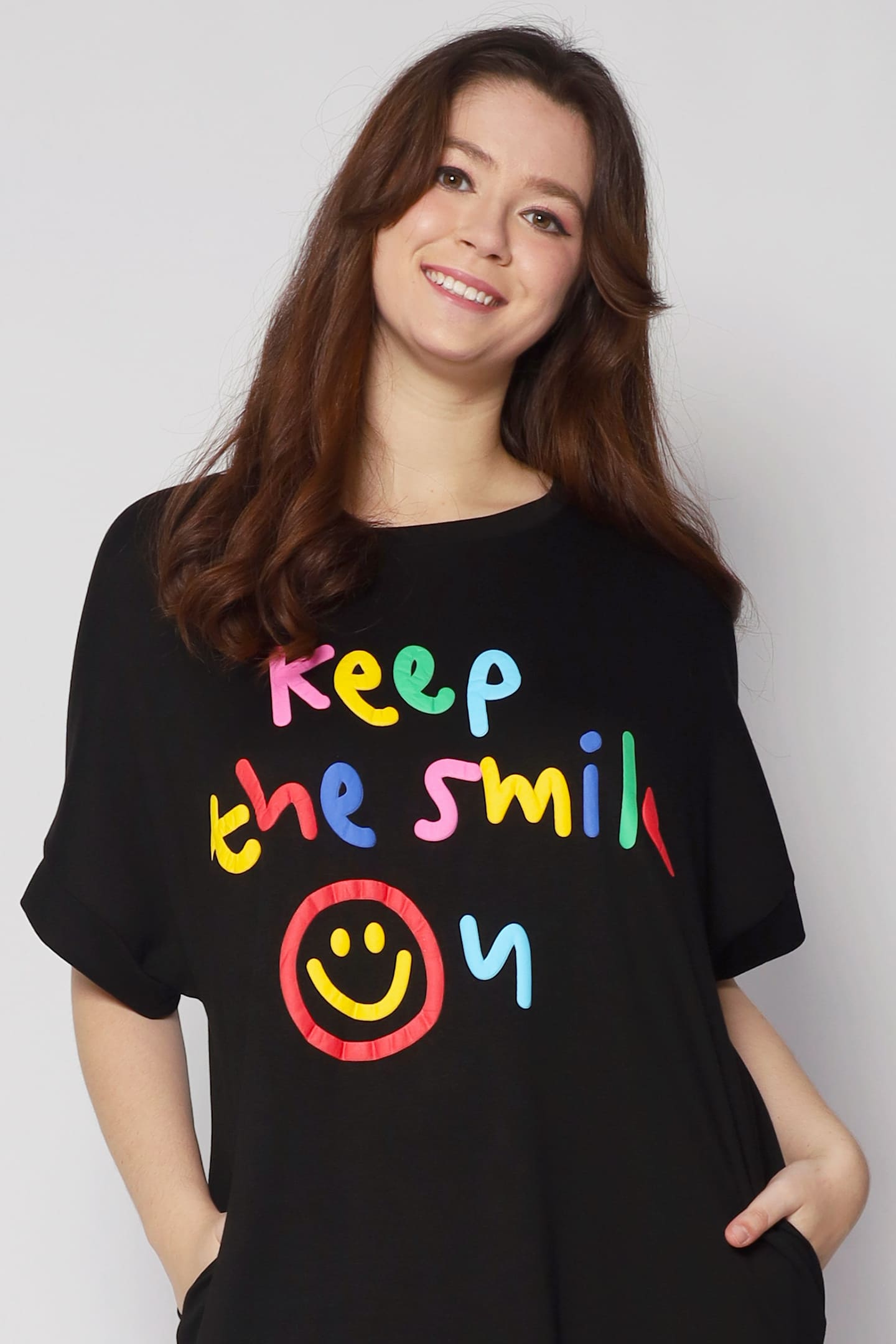 Keep the Smile On Tee Dress