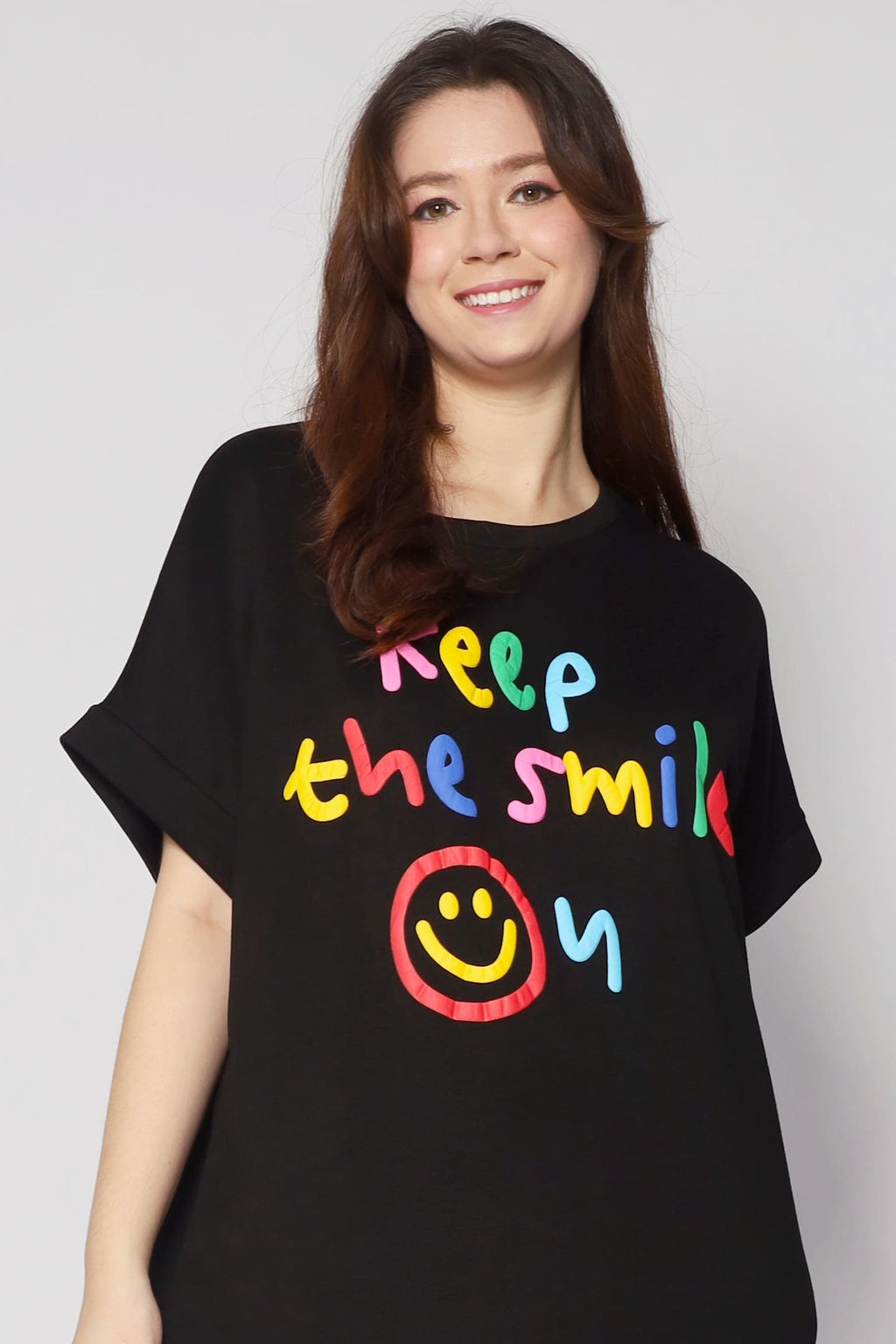 Keep the Smile On Tee Dress