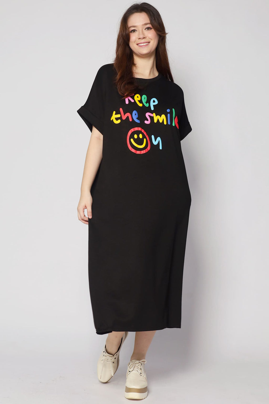 Keep the Smile On Tee Dress