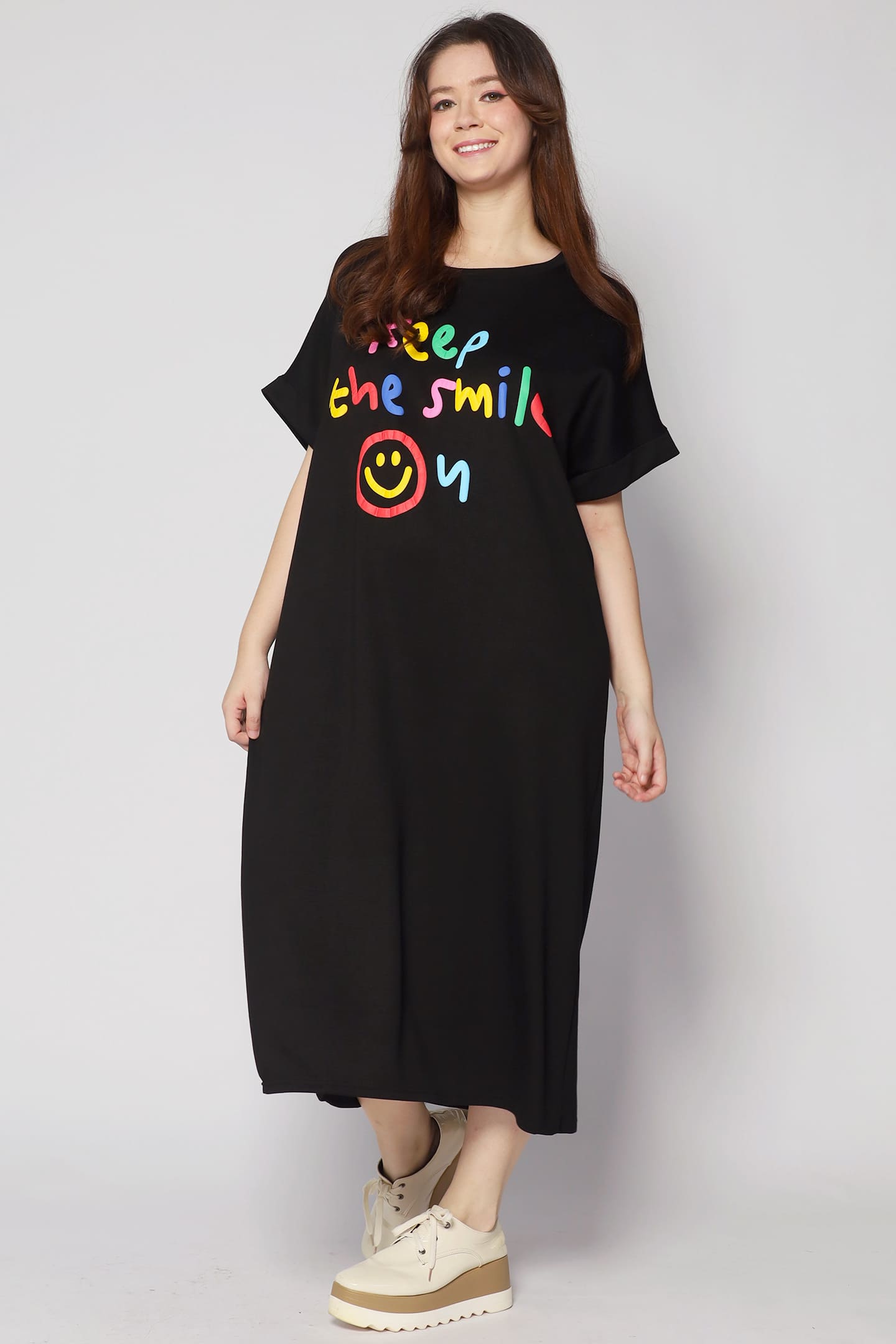 Keep the Smile On Tee Dress