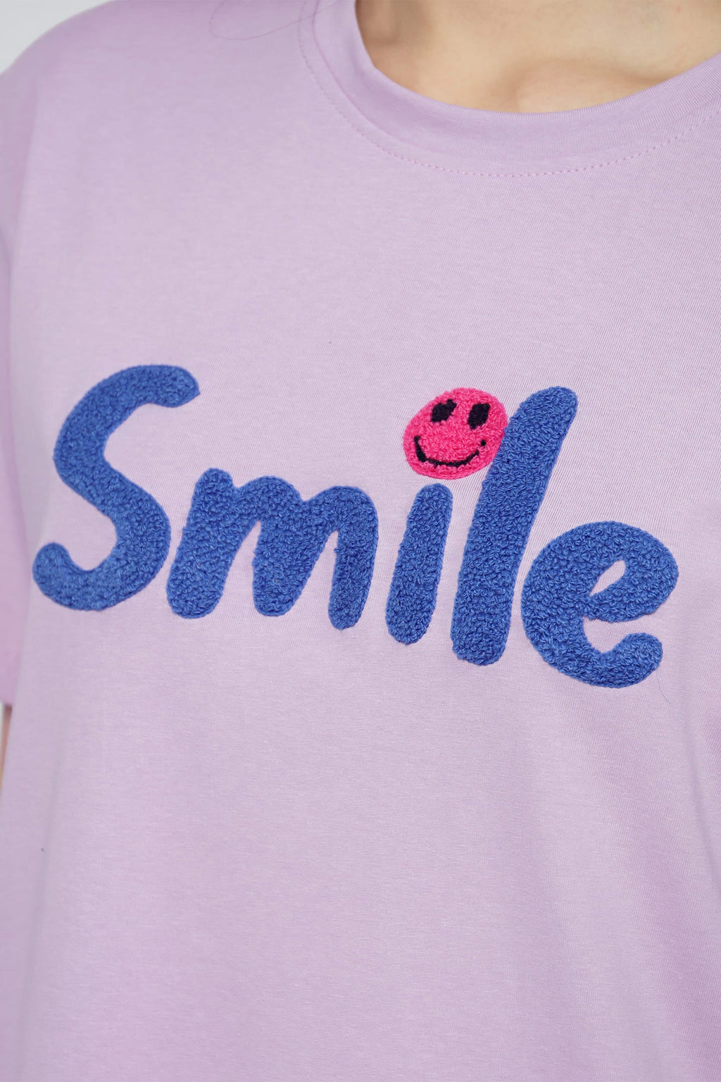 JOY - Made You Smile Tee in Purple
