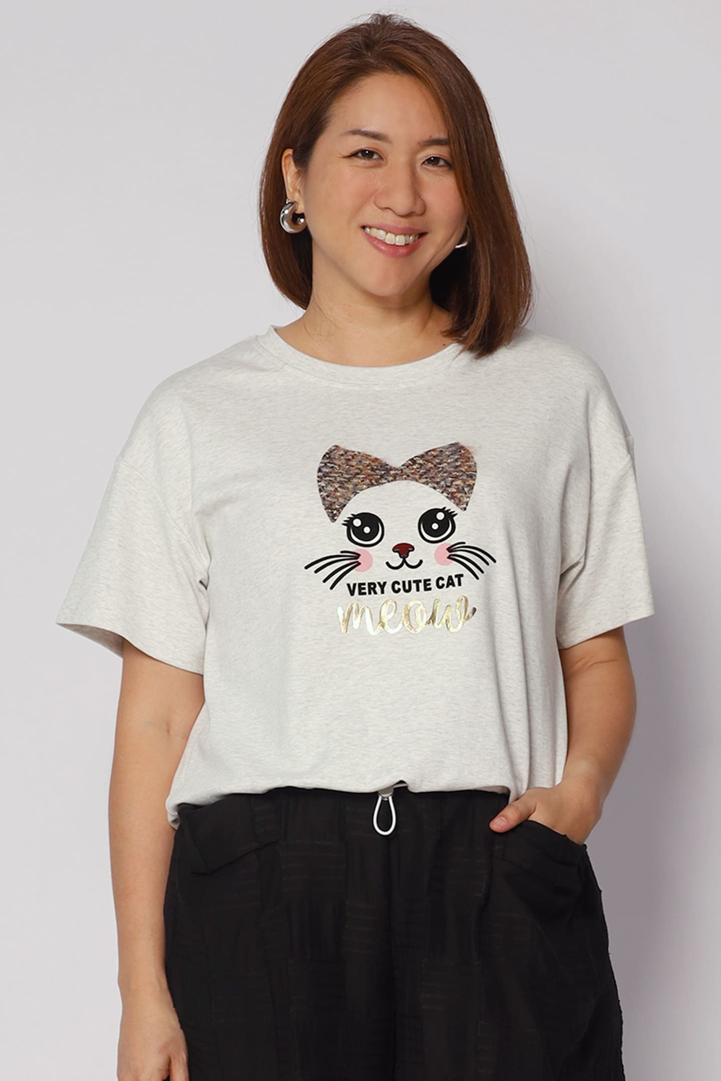Backorders Meow Kitty Cat Top