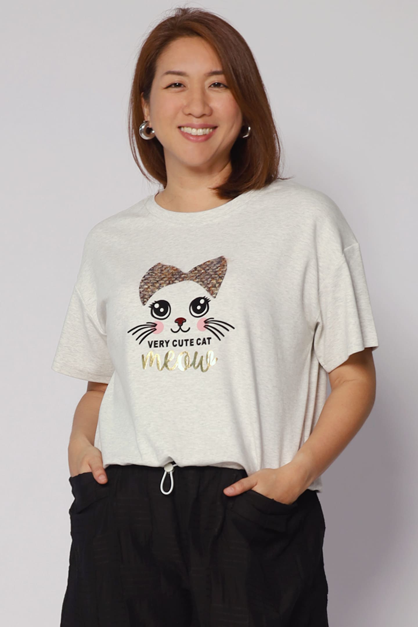 Backorders Meow Kitty Cat Top