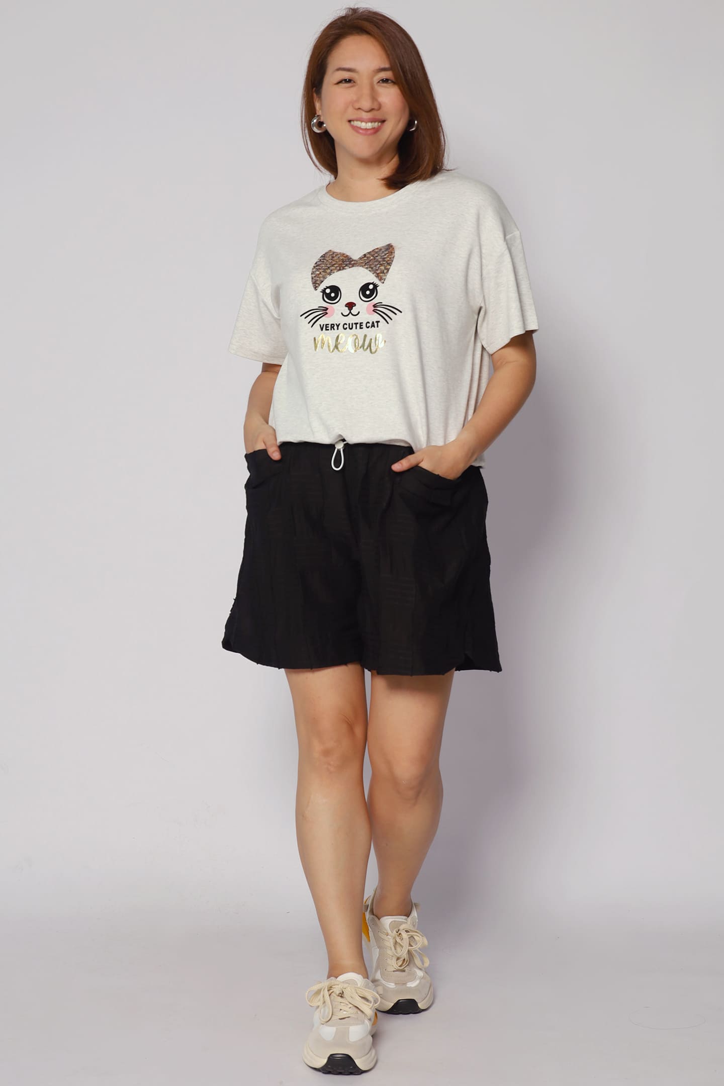 Backorders Meow Kitty Cat Top