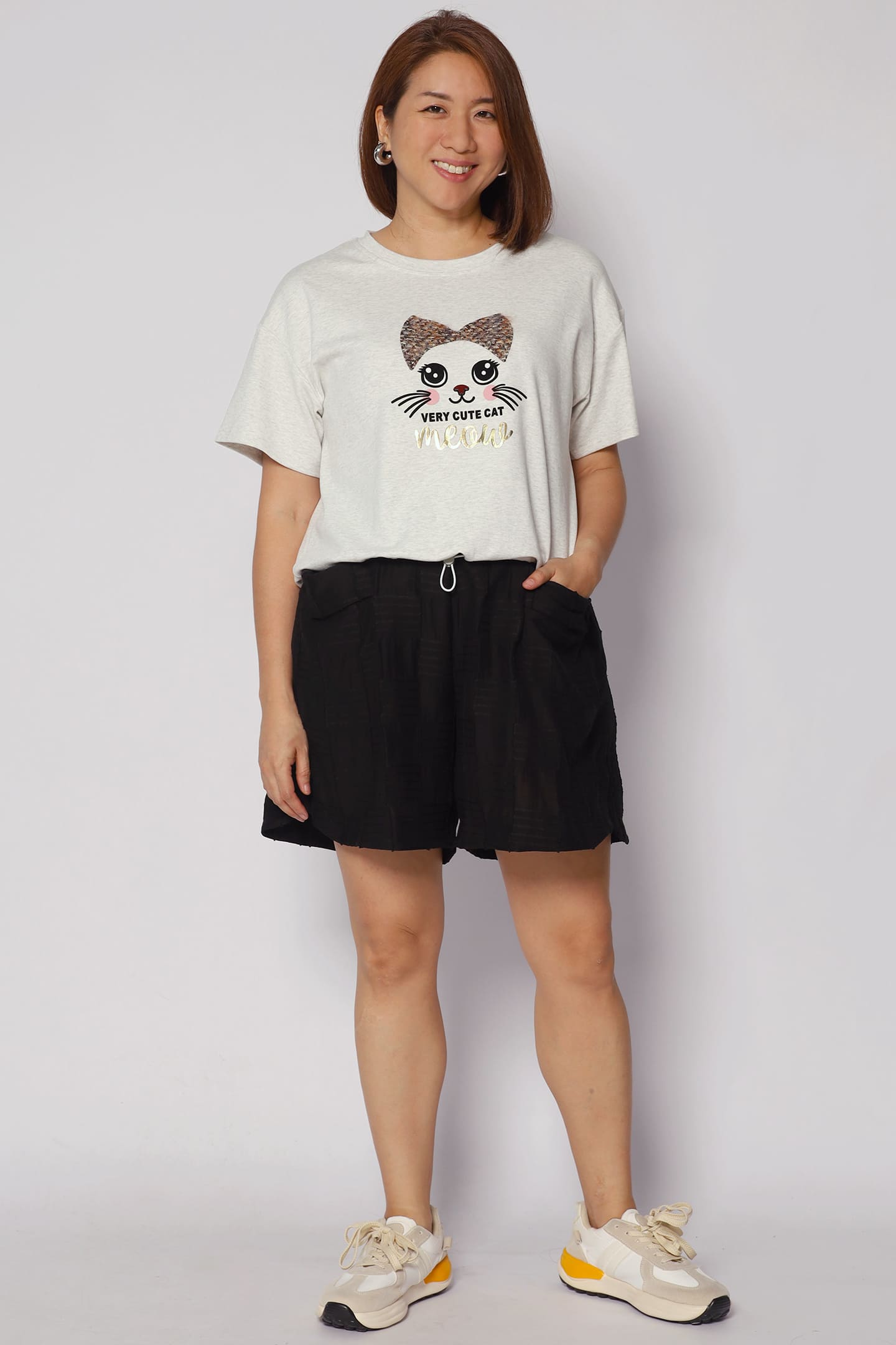 Backorders Meow Kitty Cat Top
