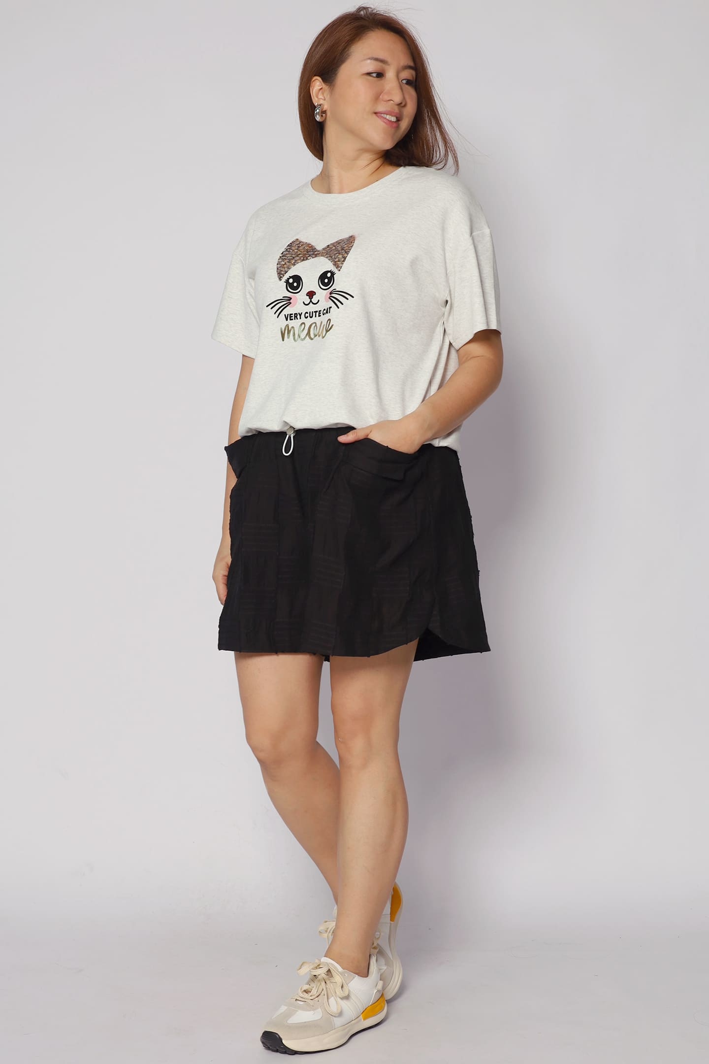 Backorders Meow Kitty Cat Top