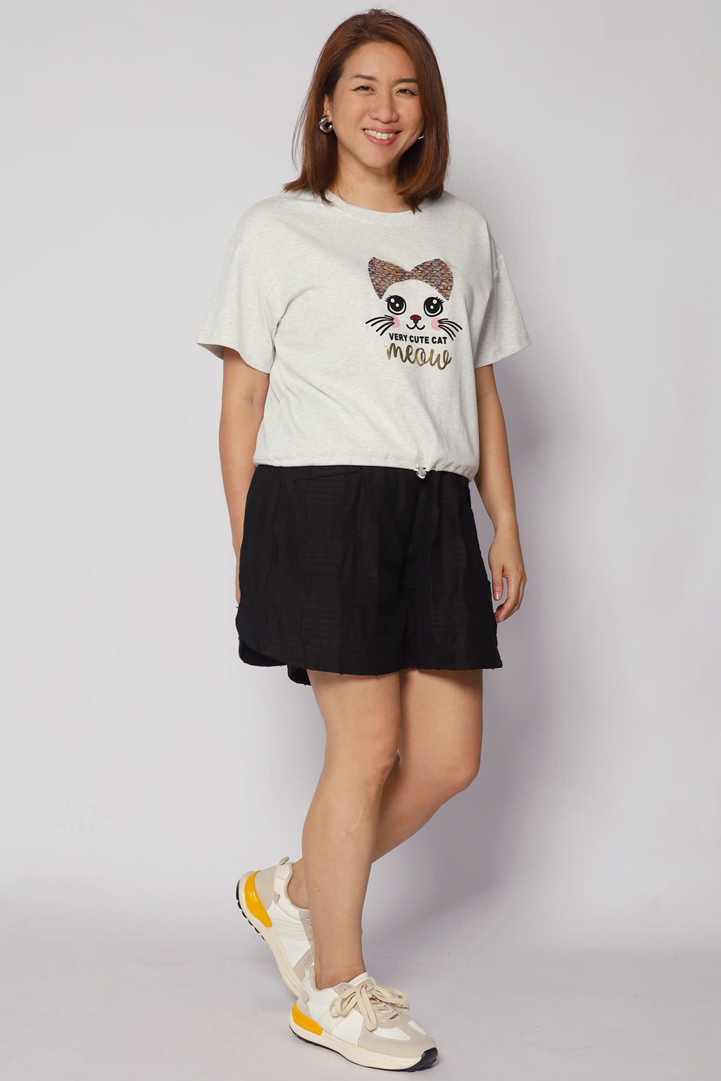 Backorders Meow Kitty Cat Top