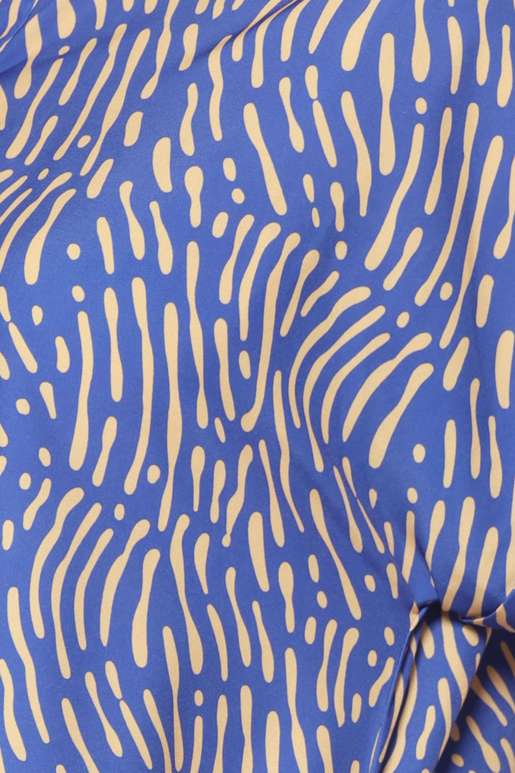 Penn Dress in Yellow Scribbles
