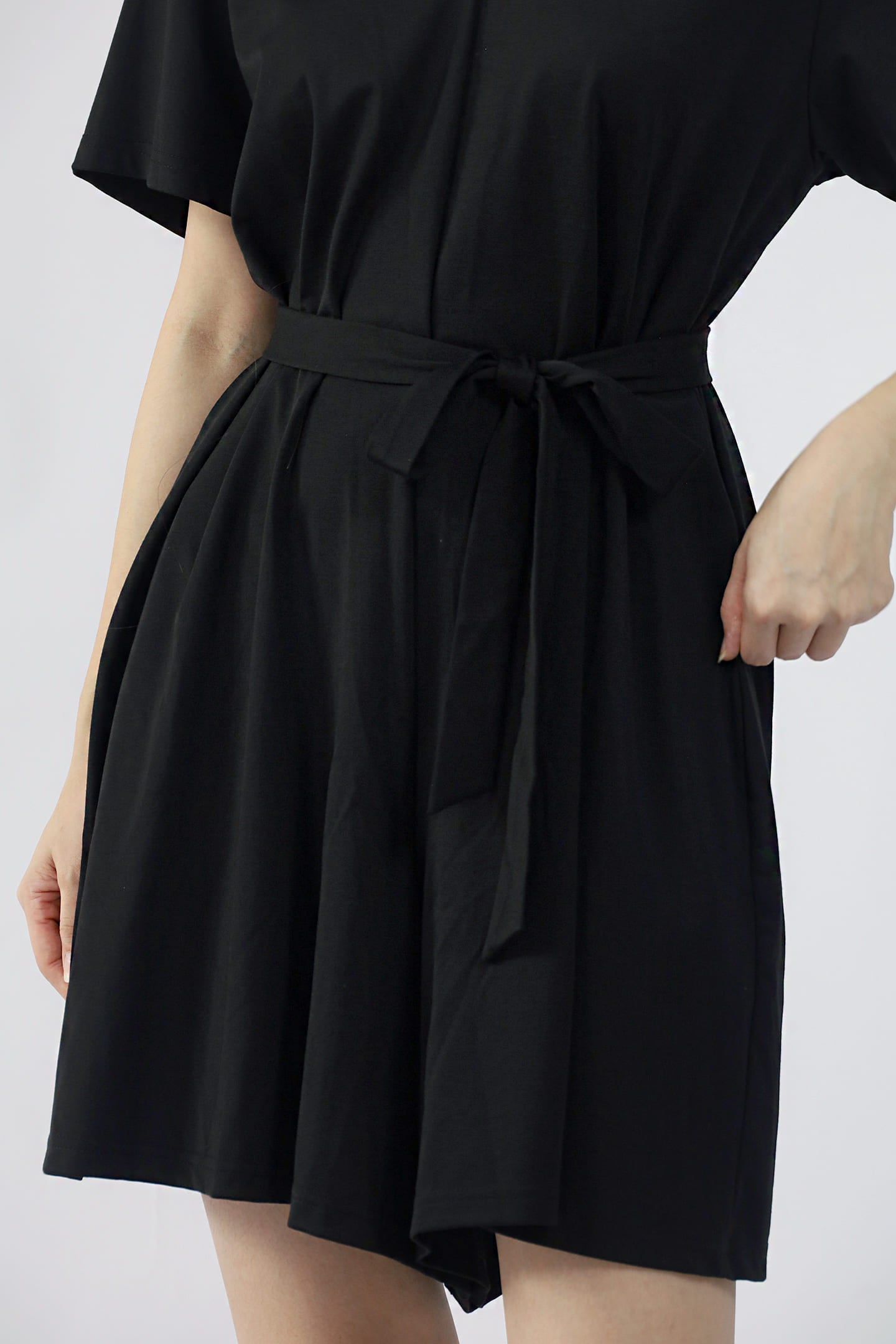 TENCEL - Second Skin Playsuit in Black