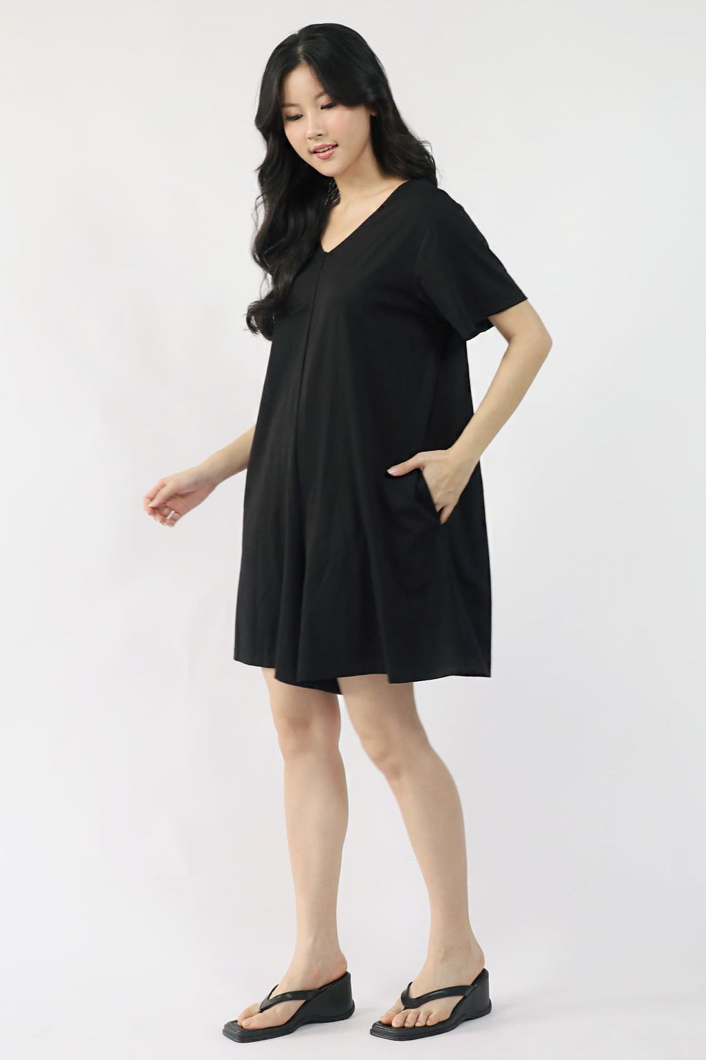 TENCEL - Second Skin Playsuit in Black