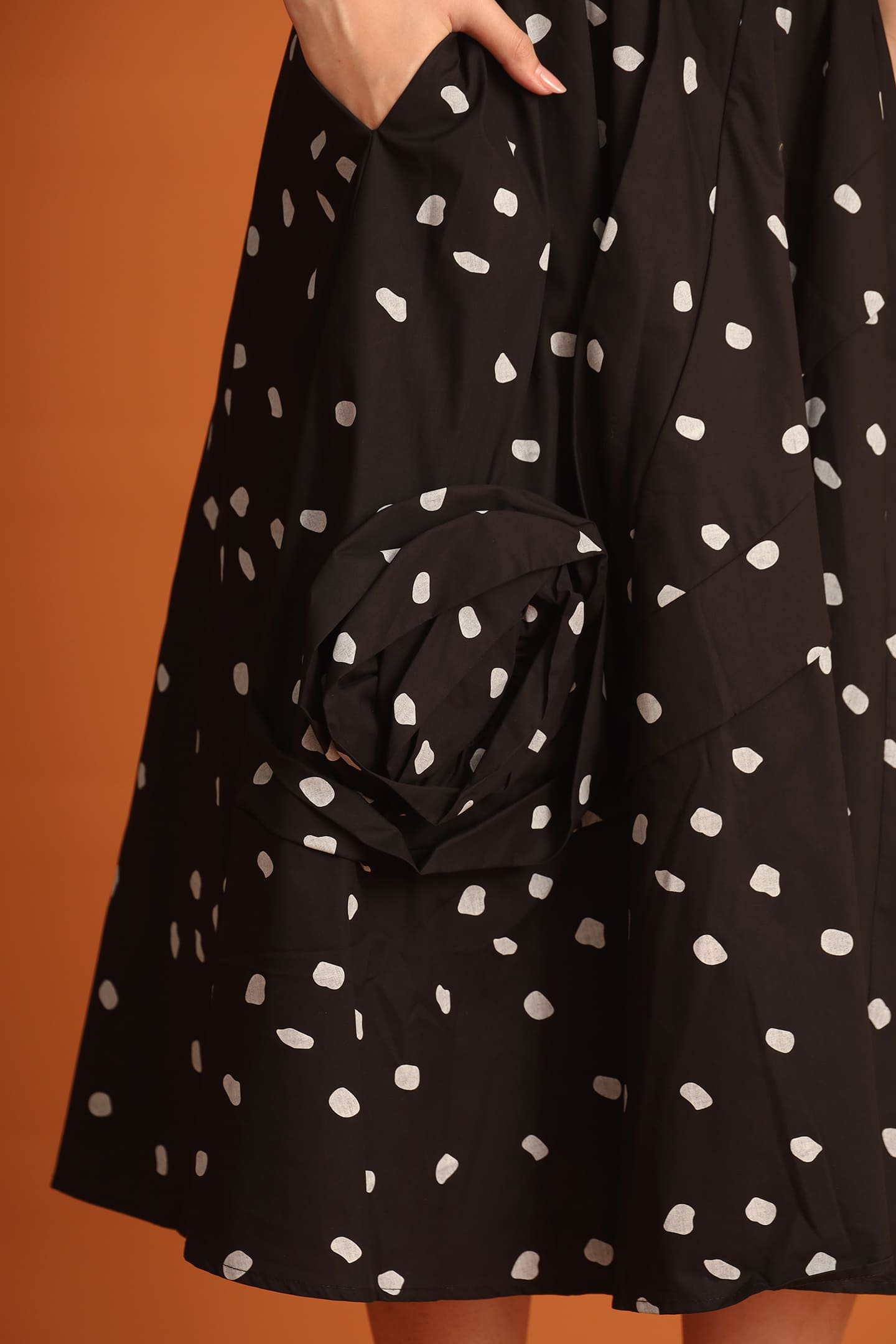 Jiyeon Polkadot Skirt