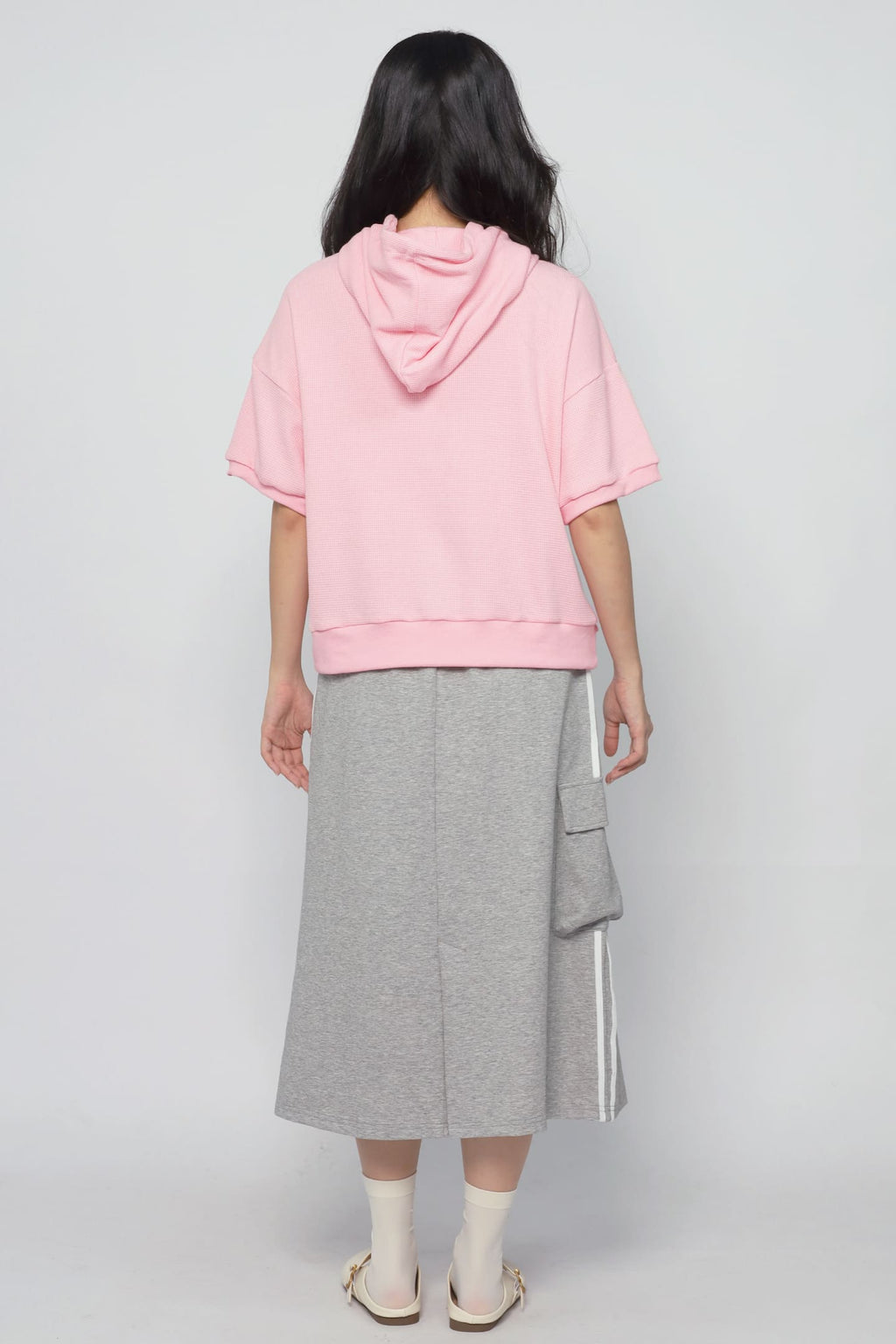 JOY -  Rabibi Bunny Hoodie Top in Pink