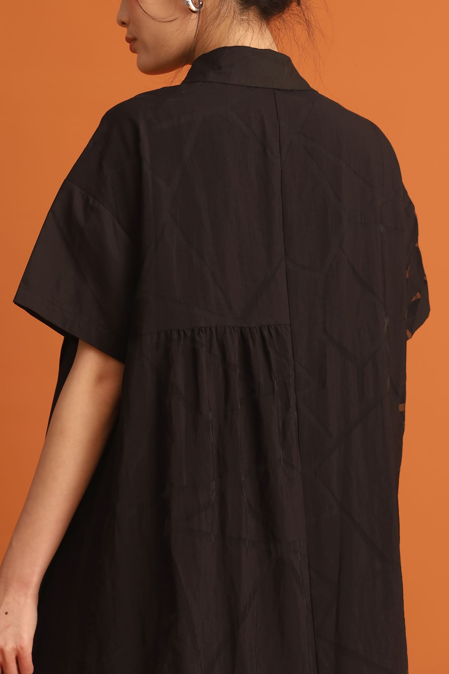 CHOSEN - Rowoon Shirt Dress in Black