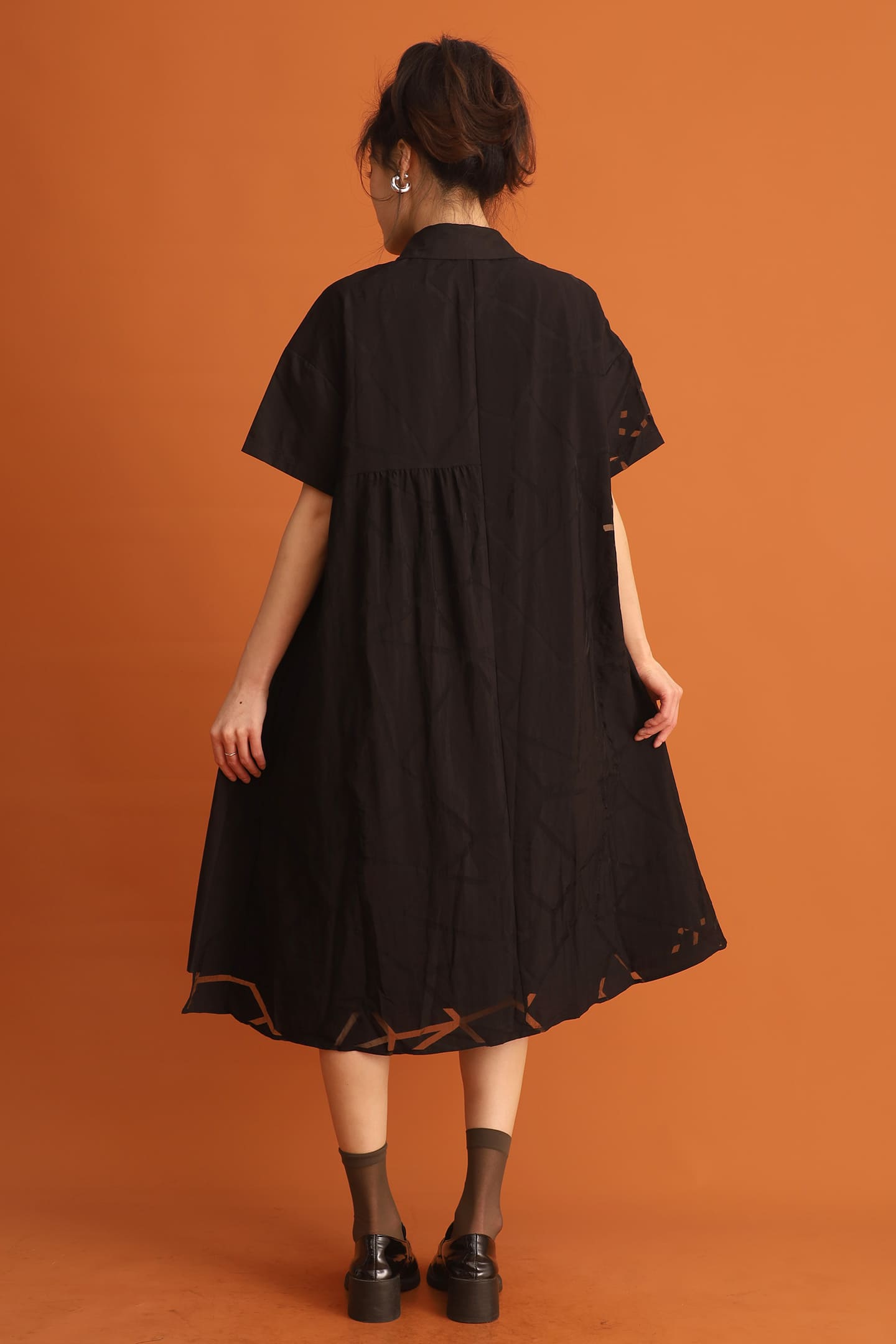 CHOSEN - Rowoon Shirt Dress in Black