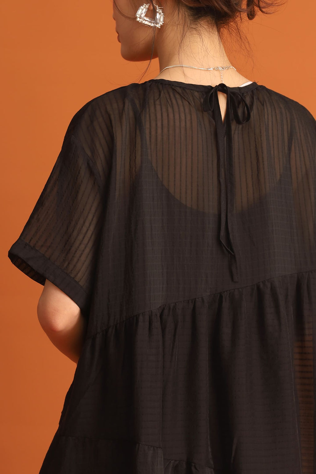 CHOSEN - Shin Hye 2 in 1 Dress Set in Black