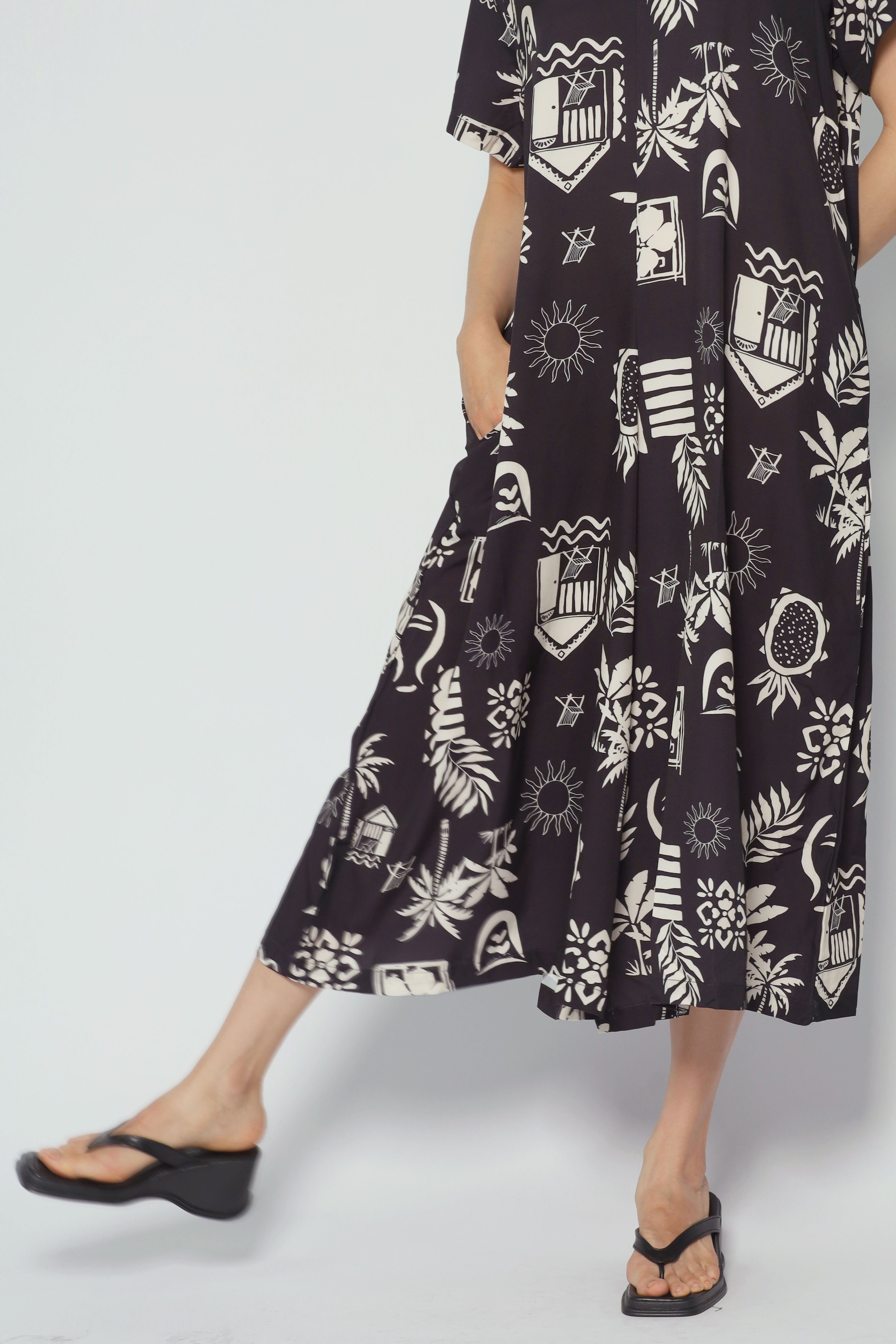 Shirokuro Jumpsuit in Cabana