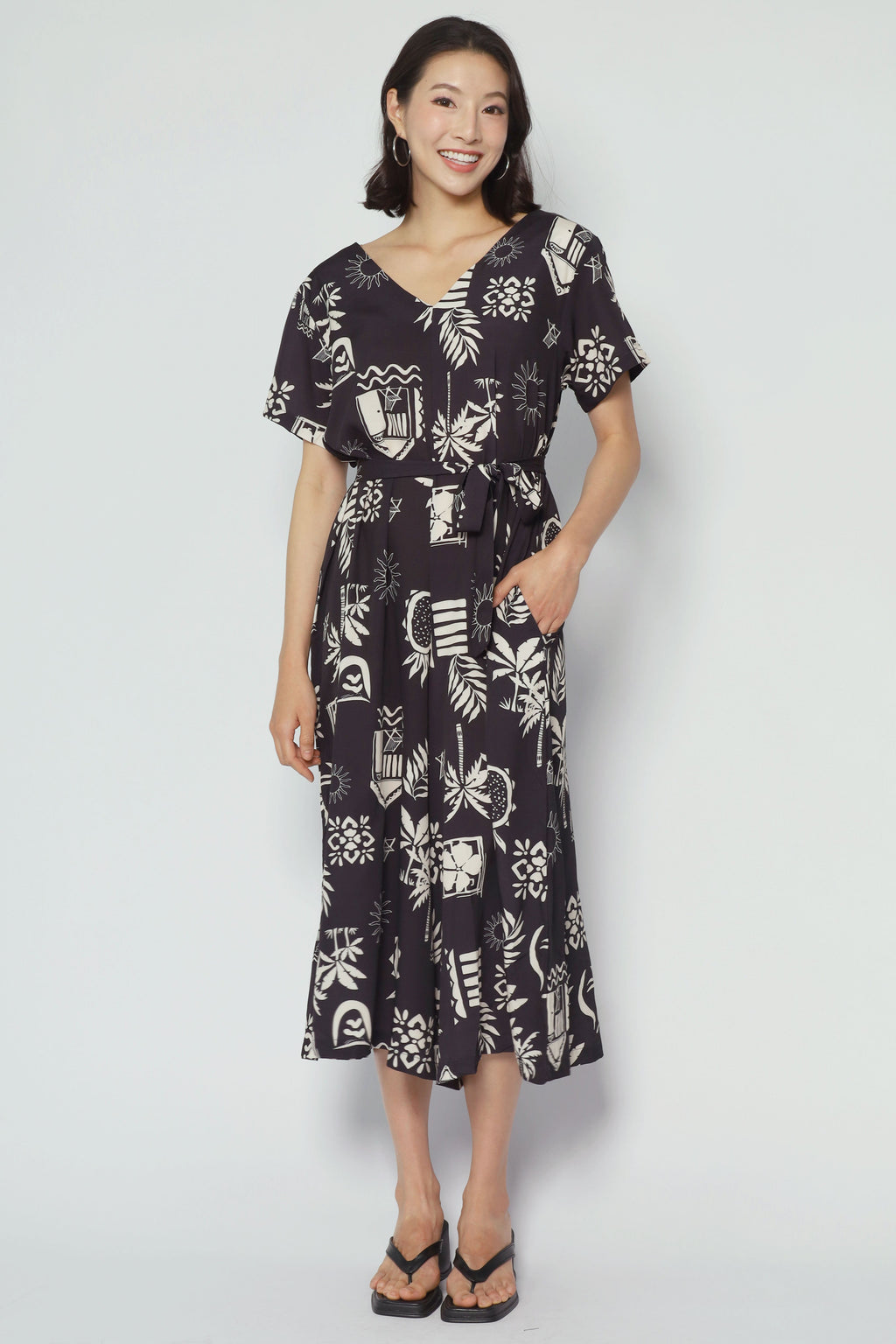 Shirokuro Jumpsuit in Cabana