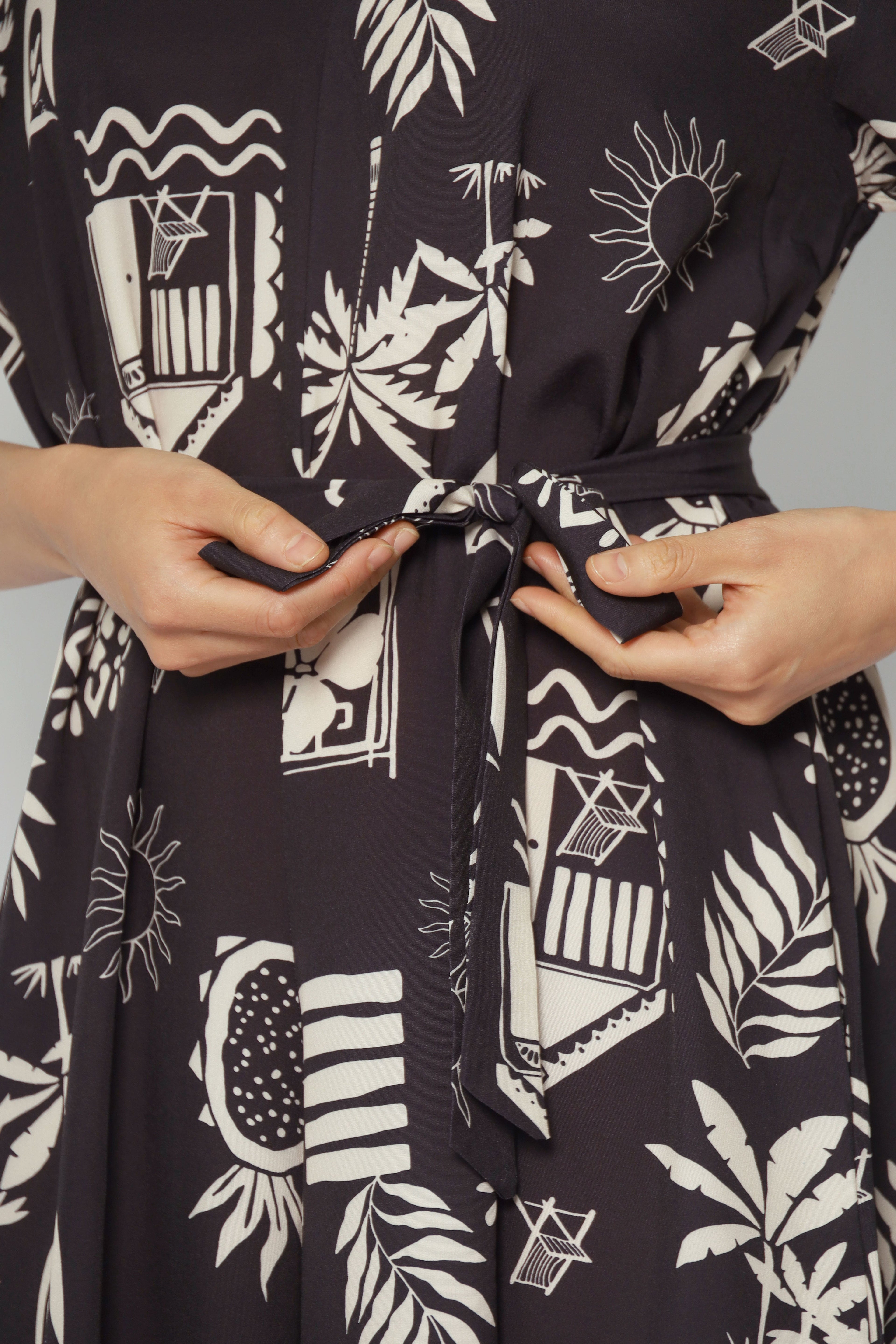 Shirokuro Jumpsuit in Cabana