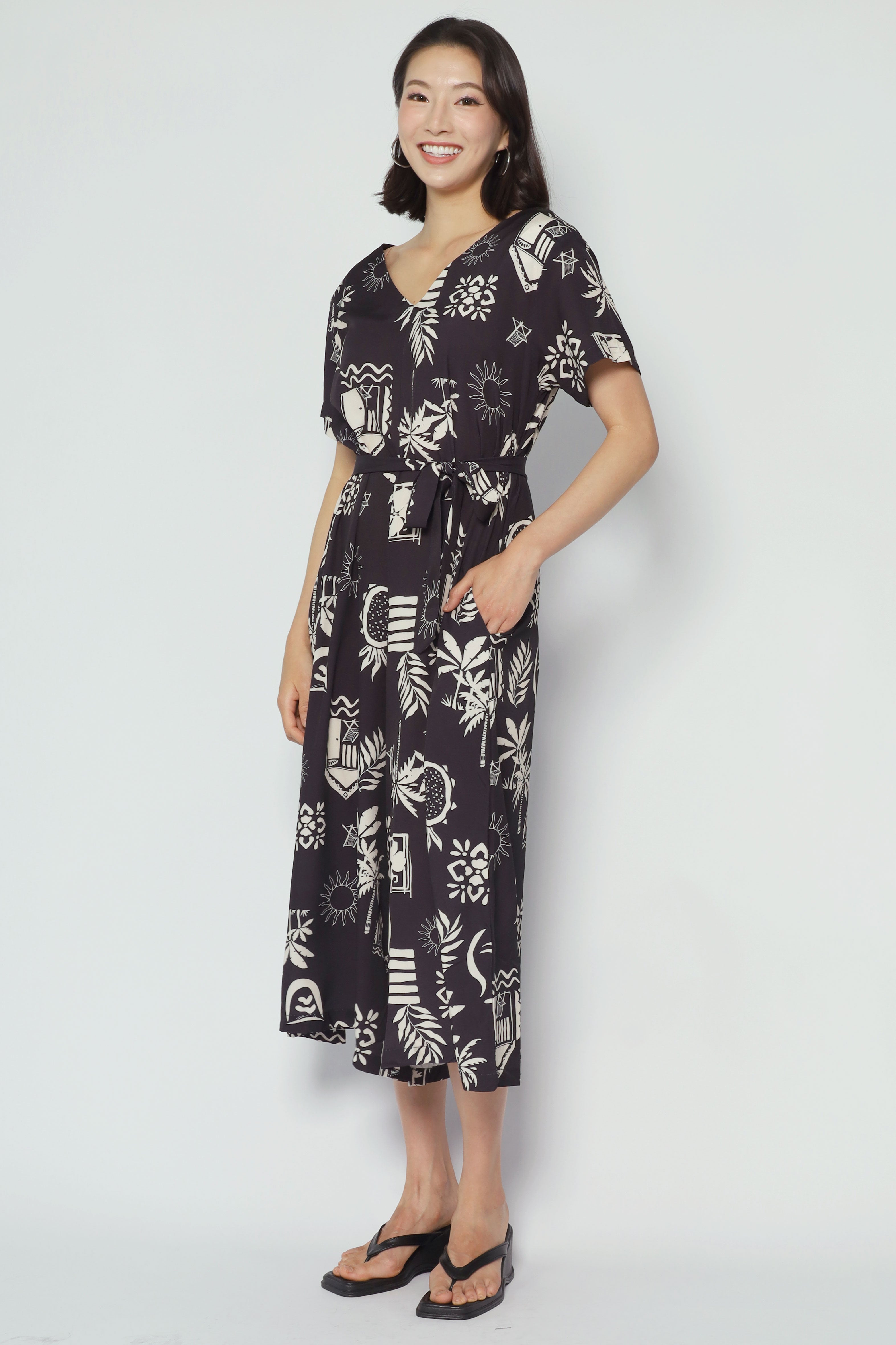 Shirokuro Jumpsuit in Cabana