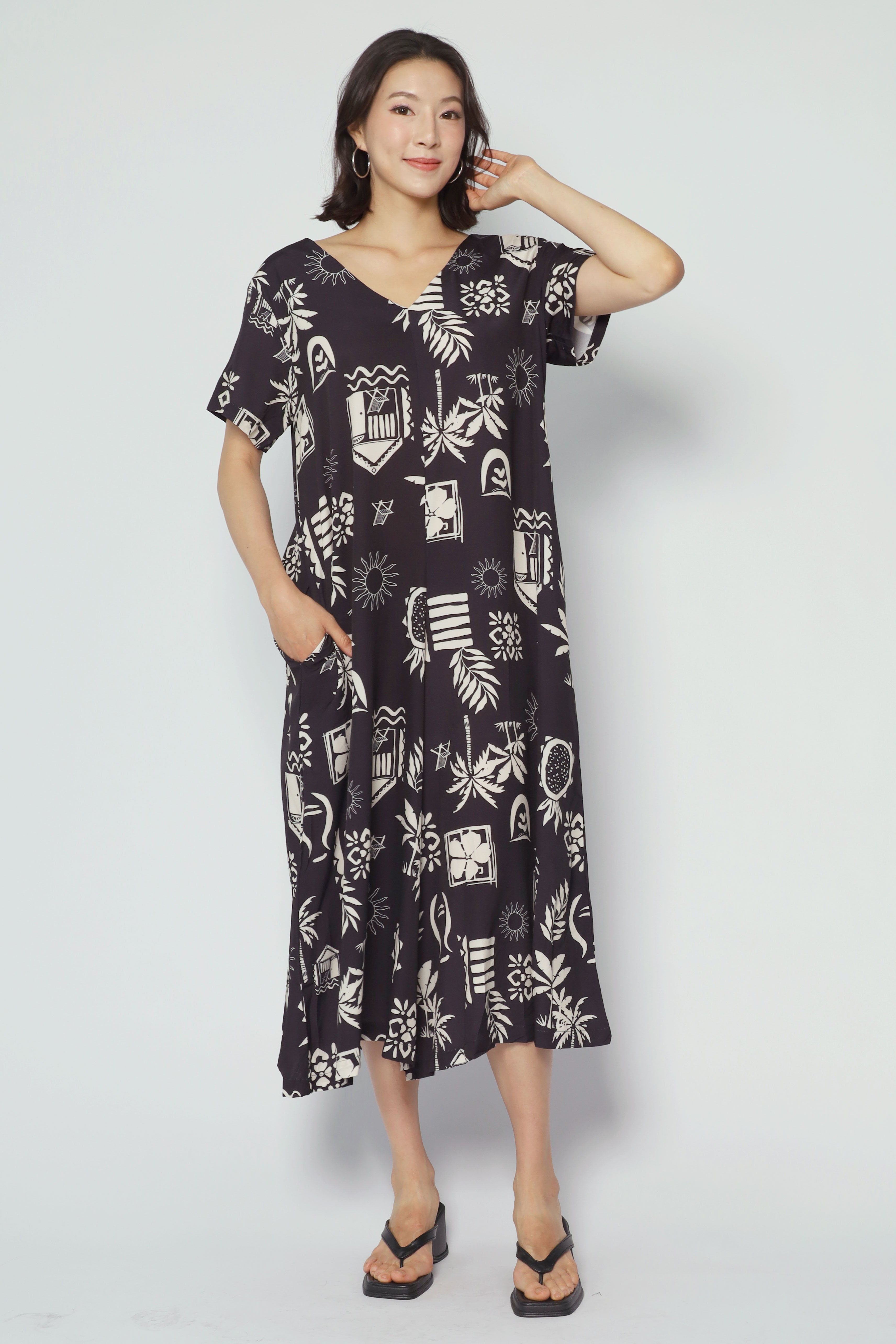 Shirokuro Jumpsuit in Cabana