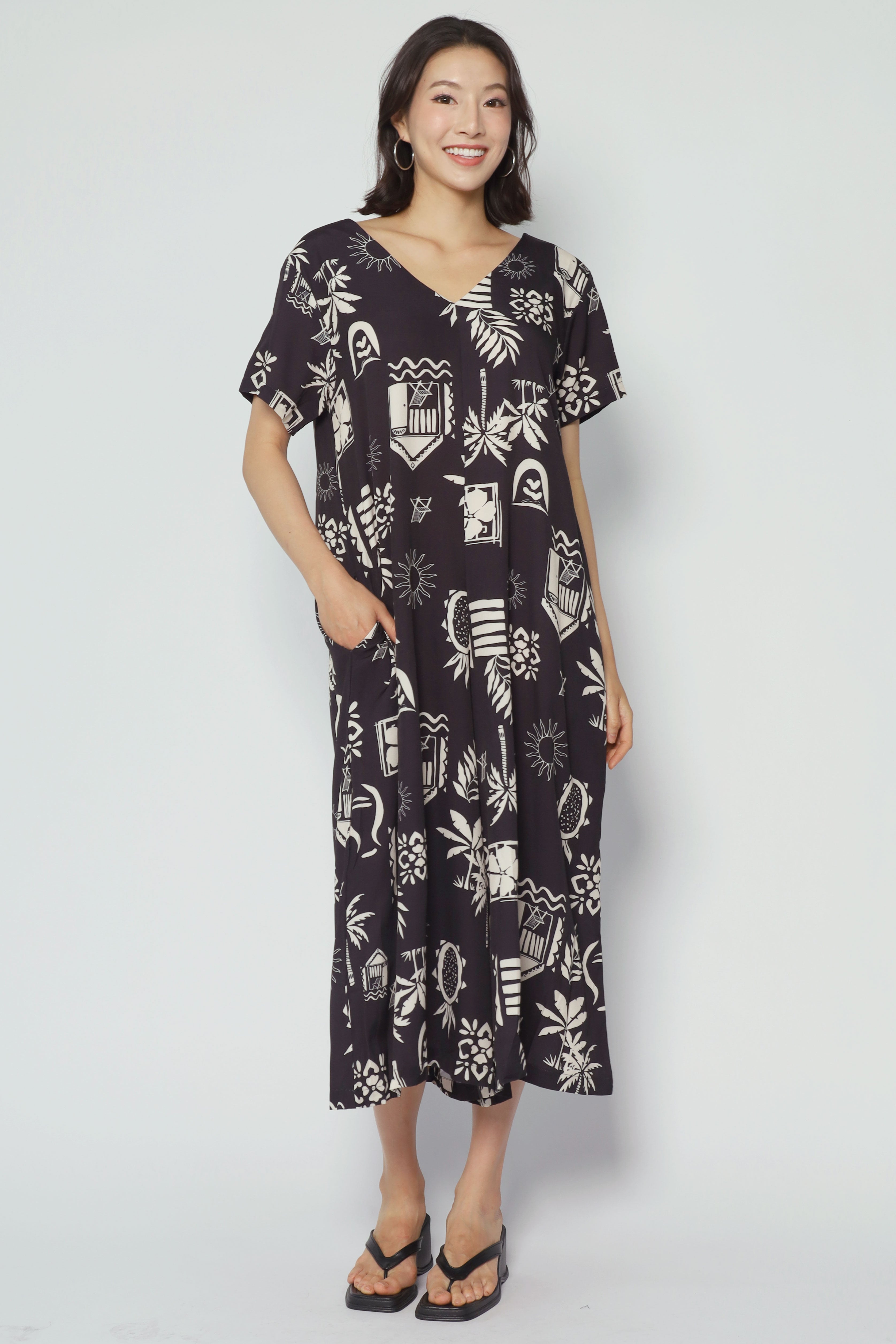 Shirokuro Jumpsuit in Cabana