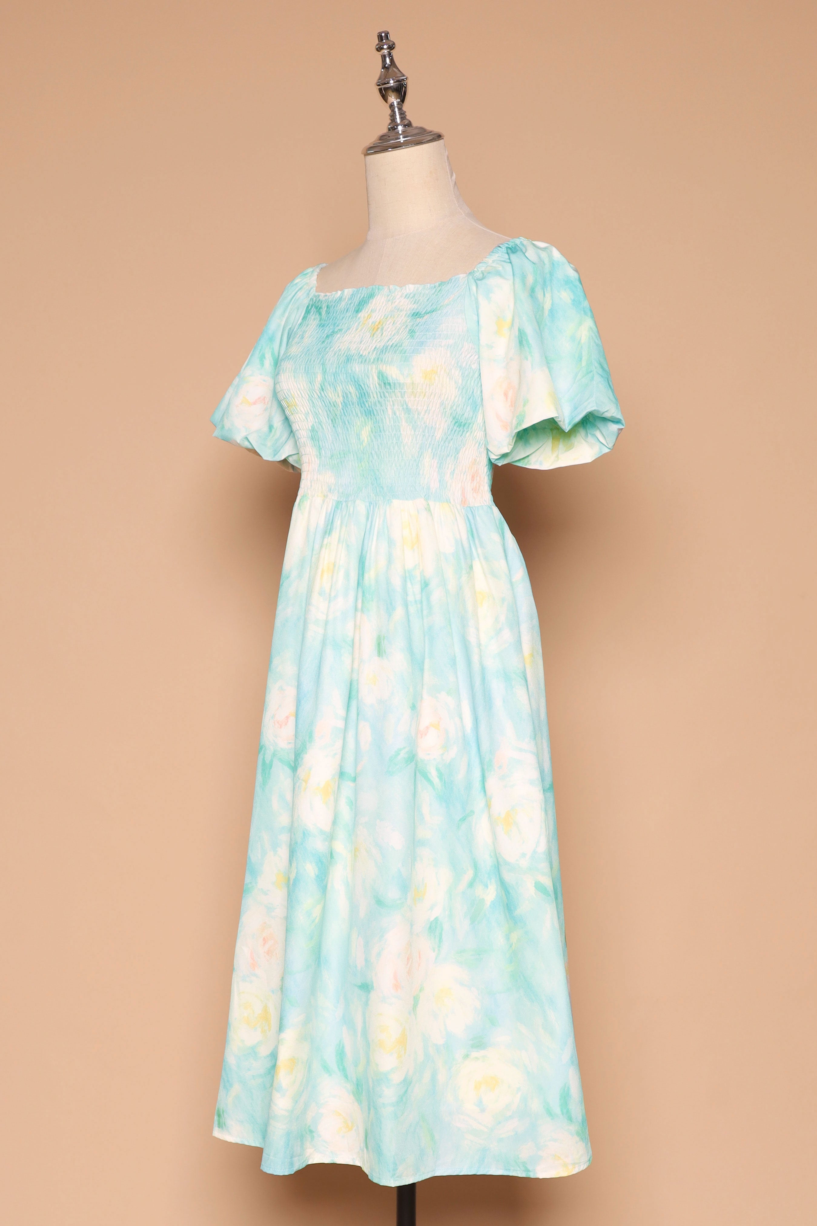 PO - Sora Dress in Ivory Petal