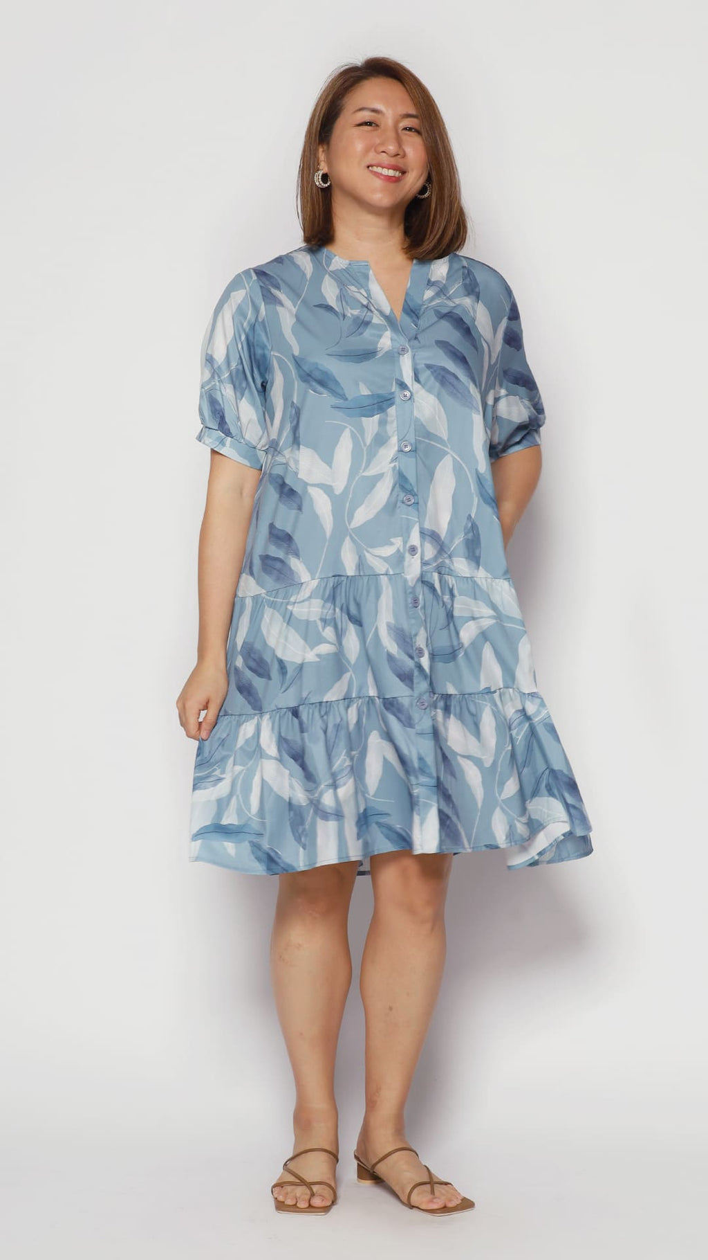 Sue Dress in Botanic Garden