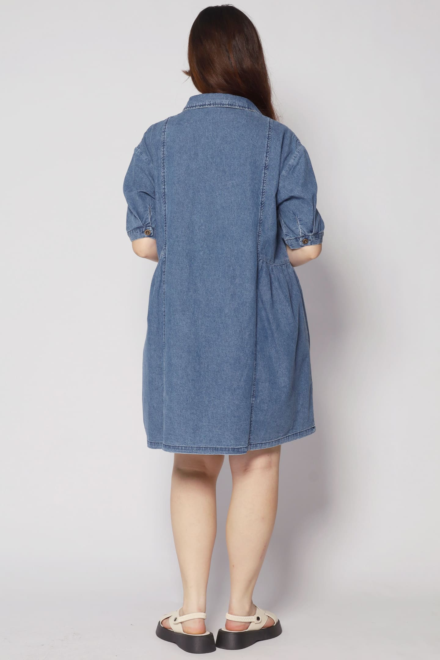 Vava Denim Pocket Dress