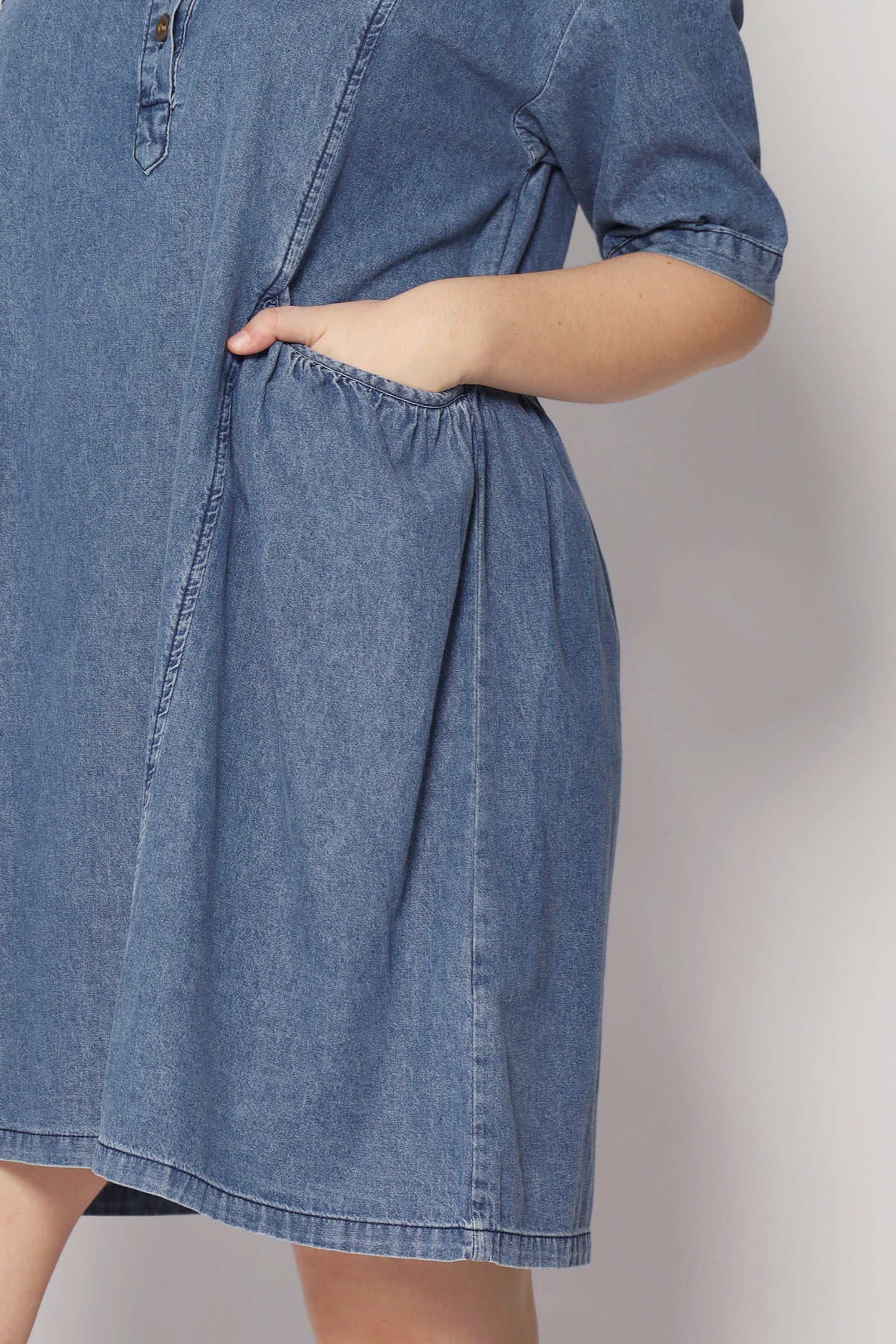 Vava Denim Pocket Dress