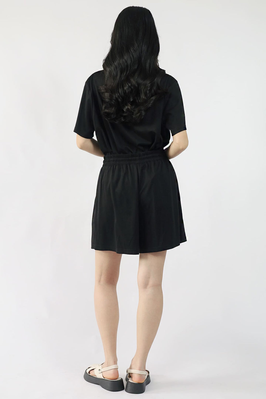TENCEL - All Day Shorts in Black