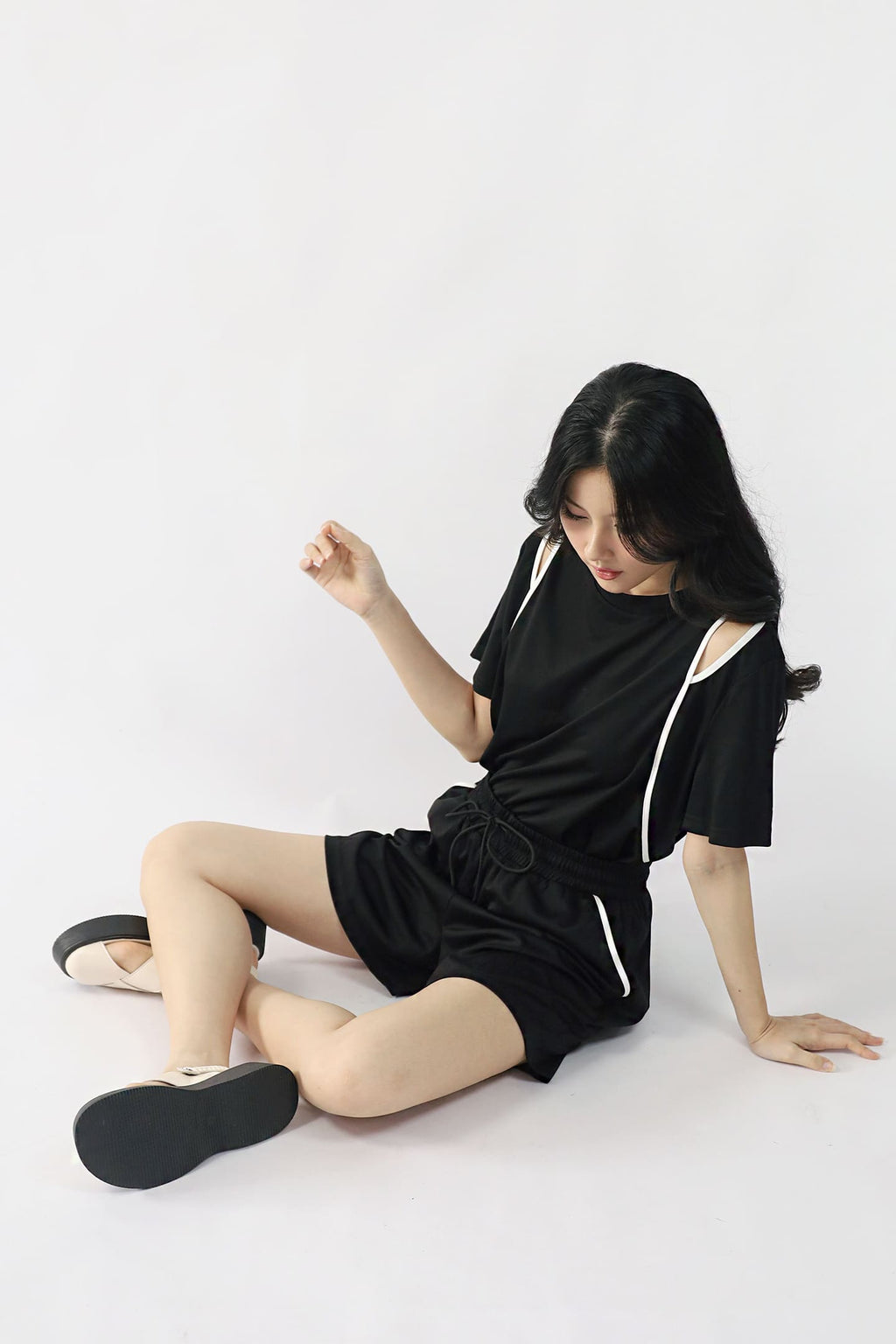 TENCEL - All Day Shorts in Black